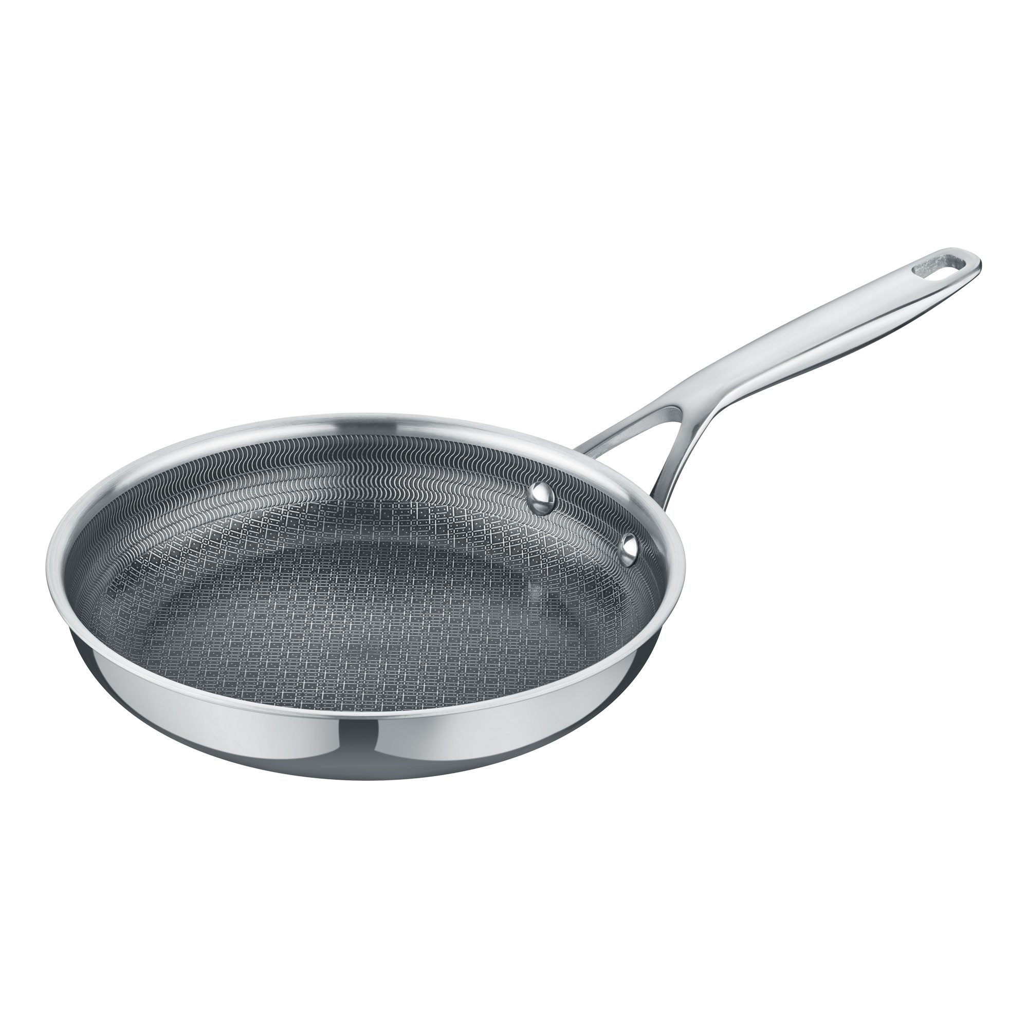 Berndes Bratpfanne 20cm, poliert, induktionsgeeignet - HybridX, 3-Schicht-Material