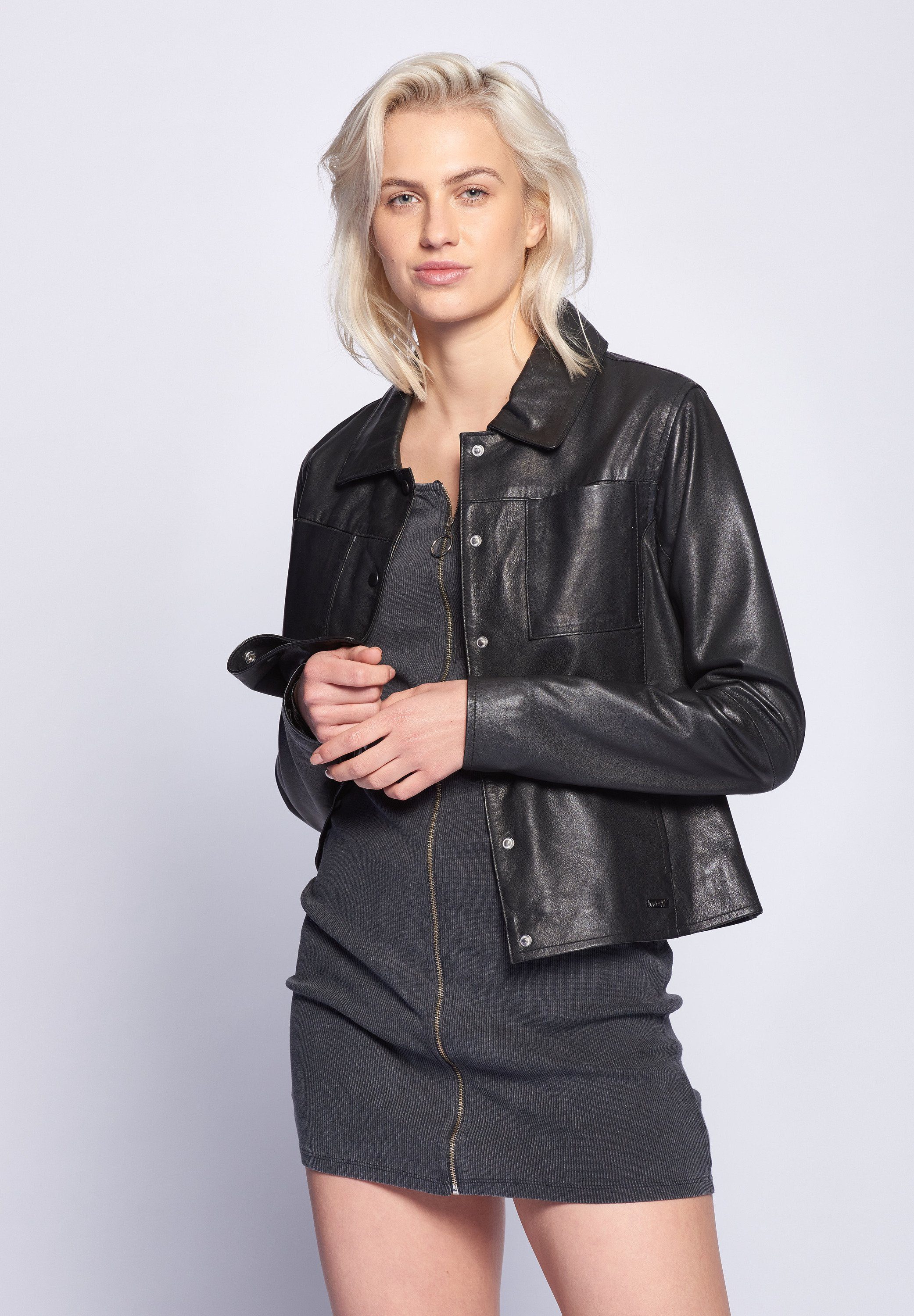 Lederjacke 42020110