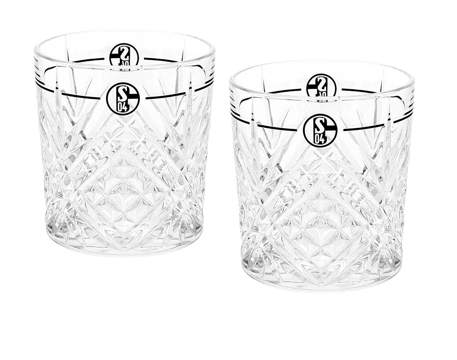 FC Schalke 04 Cocktailglas FC Schalke 04 Gin Gläser 250 ml 2er Set