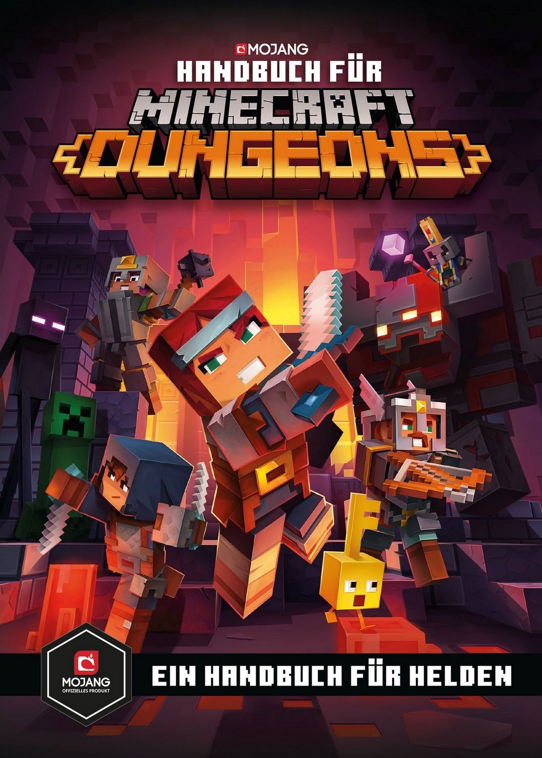 Minecraft Dungeons / Minecraft, Ein Handbuch für Helden, Hilfreiche Tipps und Tricks, Perfektes Geschenk für Gamer ab 9 Jahren, Offiziel von Mojang