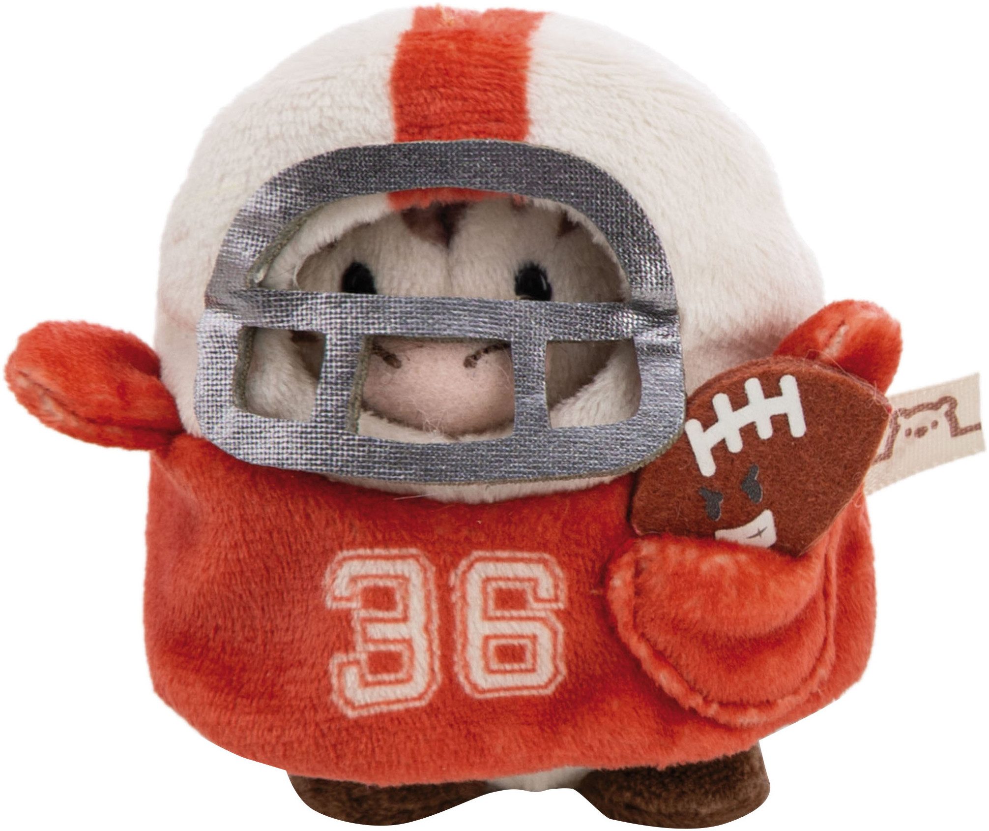 Nici Kuscheltier mymochi, Zebra Stripey, 8 cm, in Geschenkbox