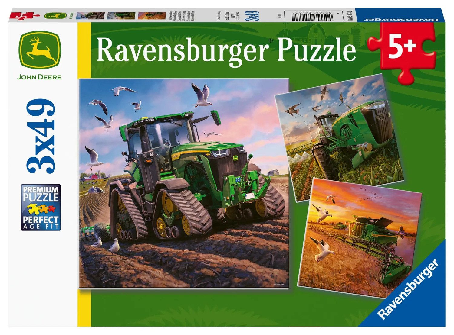 Ravensburger Puzzle John Deere in Aktion, Puzzleteile günstig online kaufen