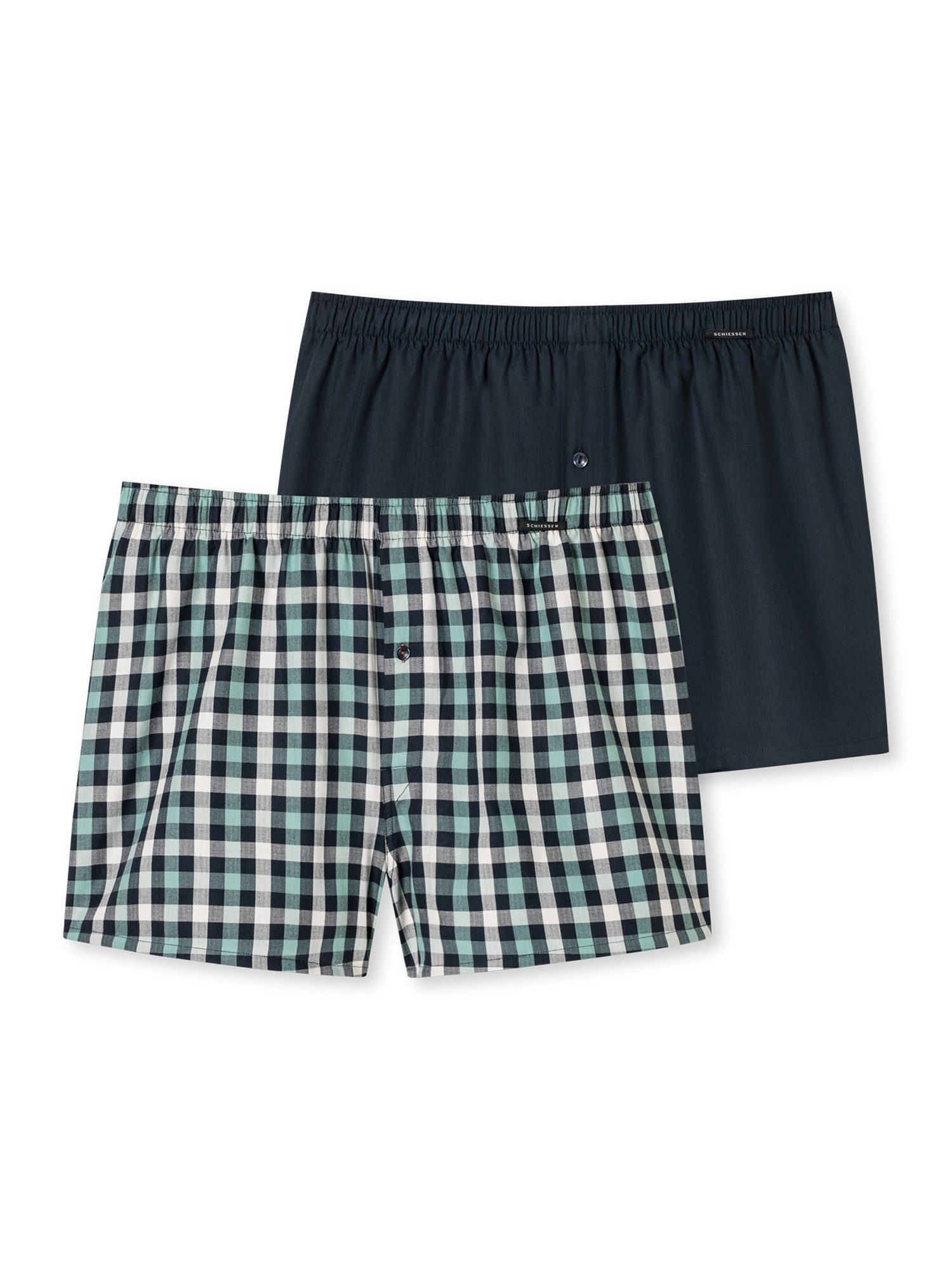 Schiesser Boxer Multipacks (2-St) unterhose unterwäsche günstig online kaufen