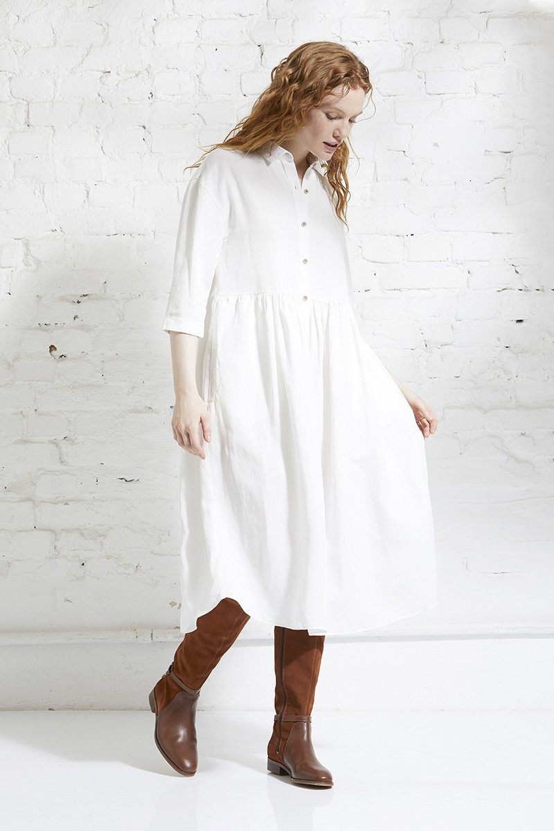 wunderwerk Midikleid Linen TENCEL oversize dress