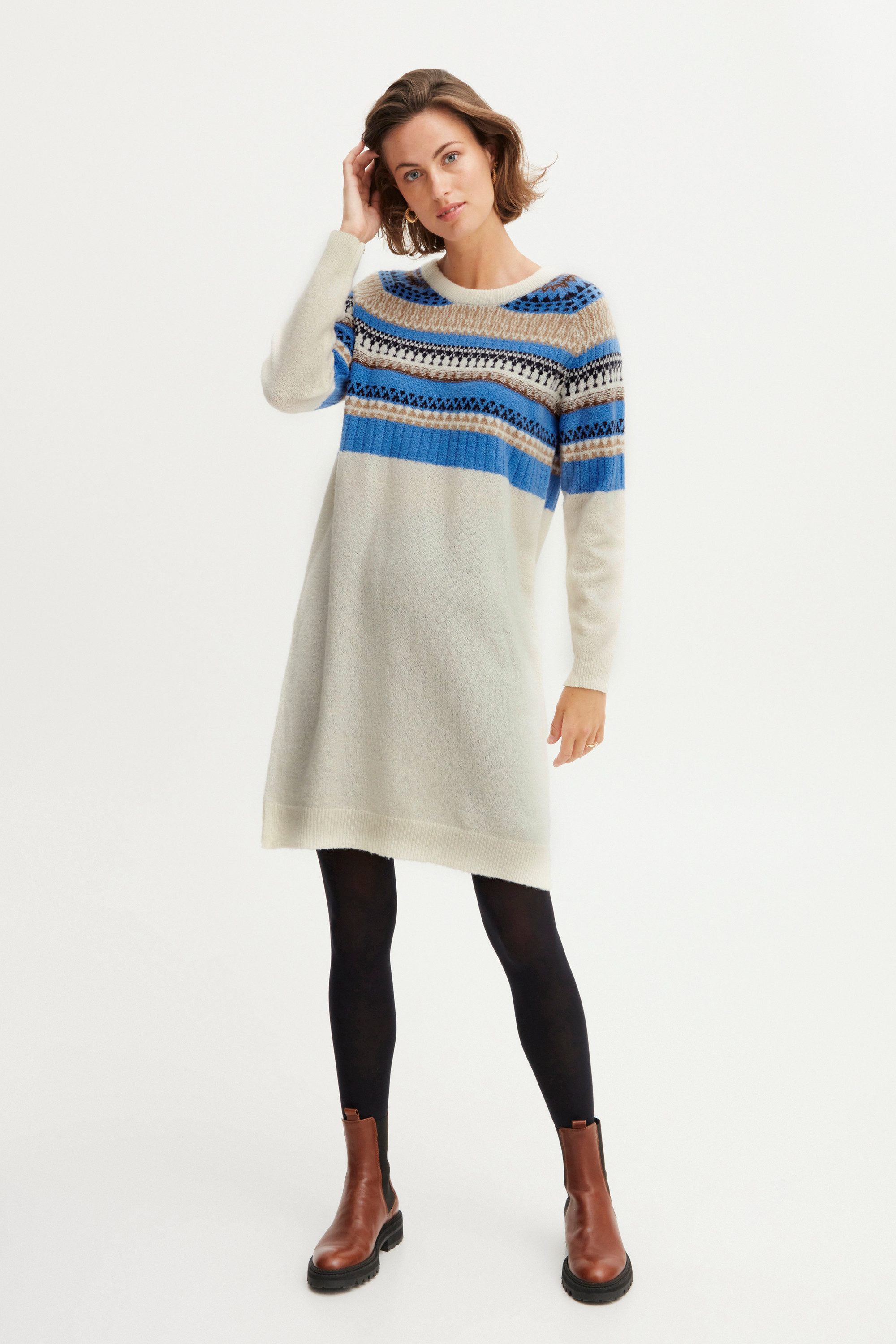 fransa Strickkleid Strickkleid günstig online kaufen