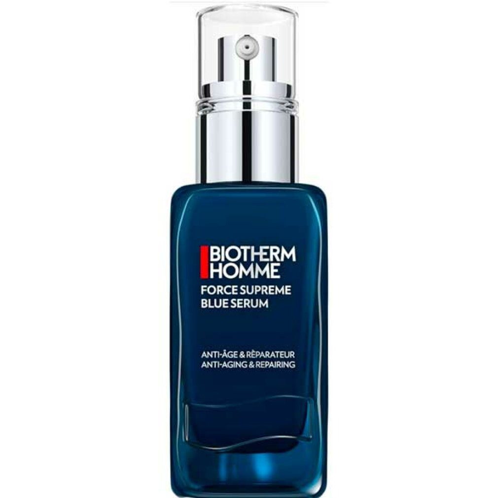 BIOTHERM Tagescreme FORCE SUPREME BLUE SERUM Anti-Aging- und Anti-Falten-Serum 30ml