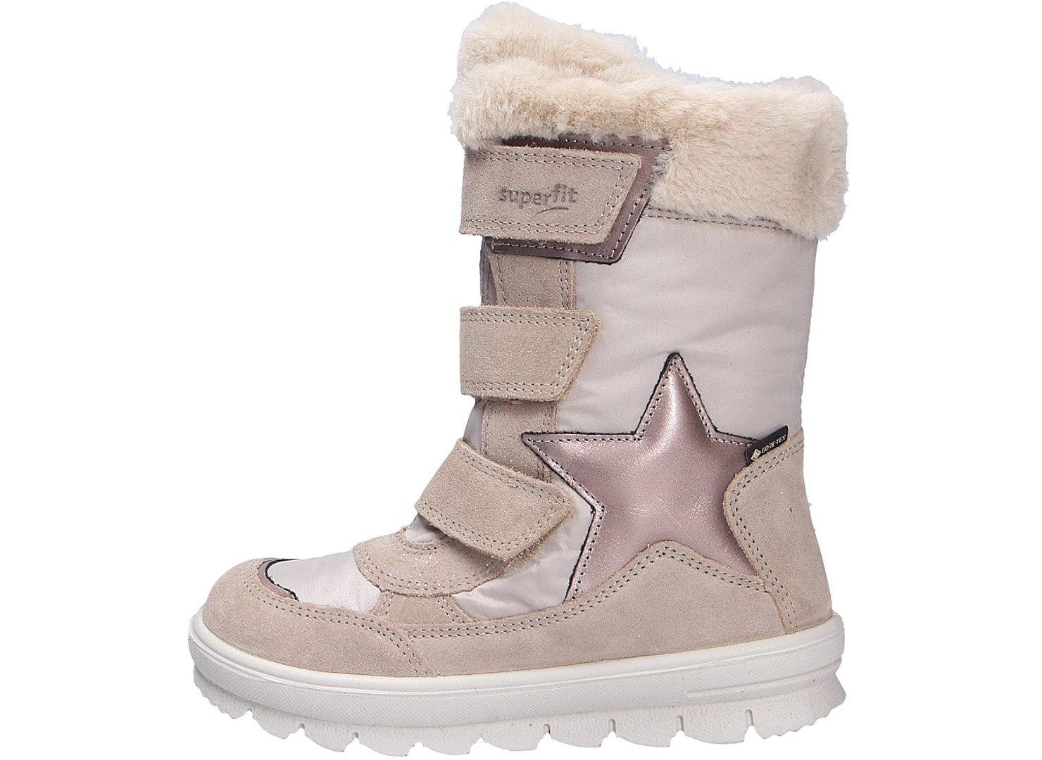 Superfit Superfit Mädchen Winterstiefel FLAVIA beige Größe Winterstiefel