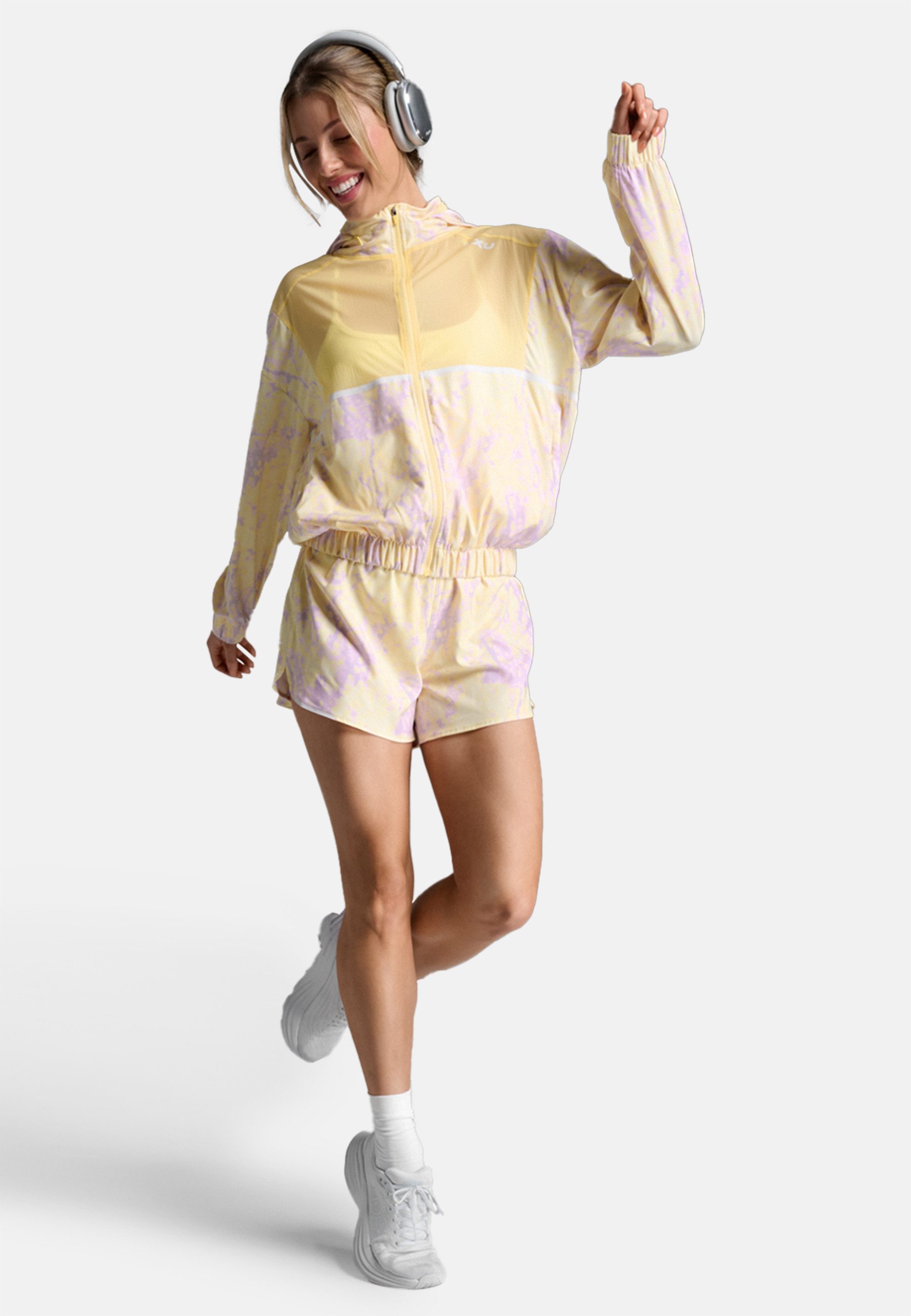 2xU Laufjacke Aero Sheer Windbreaker (1-St)