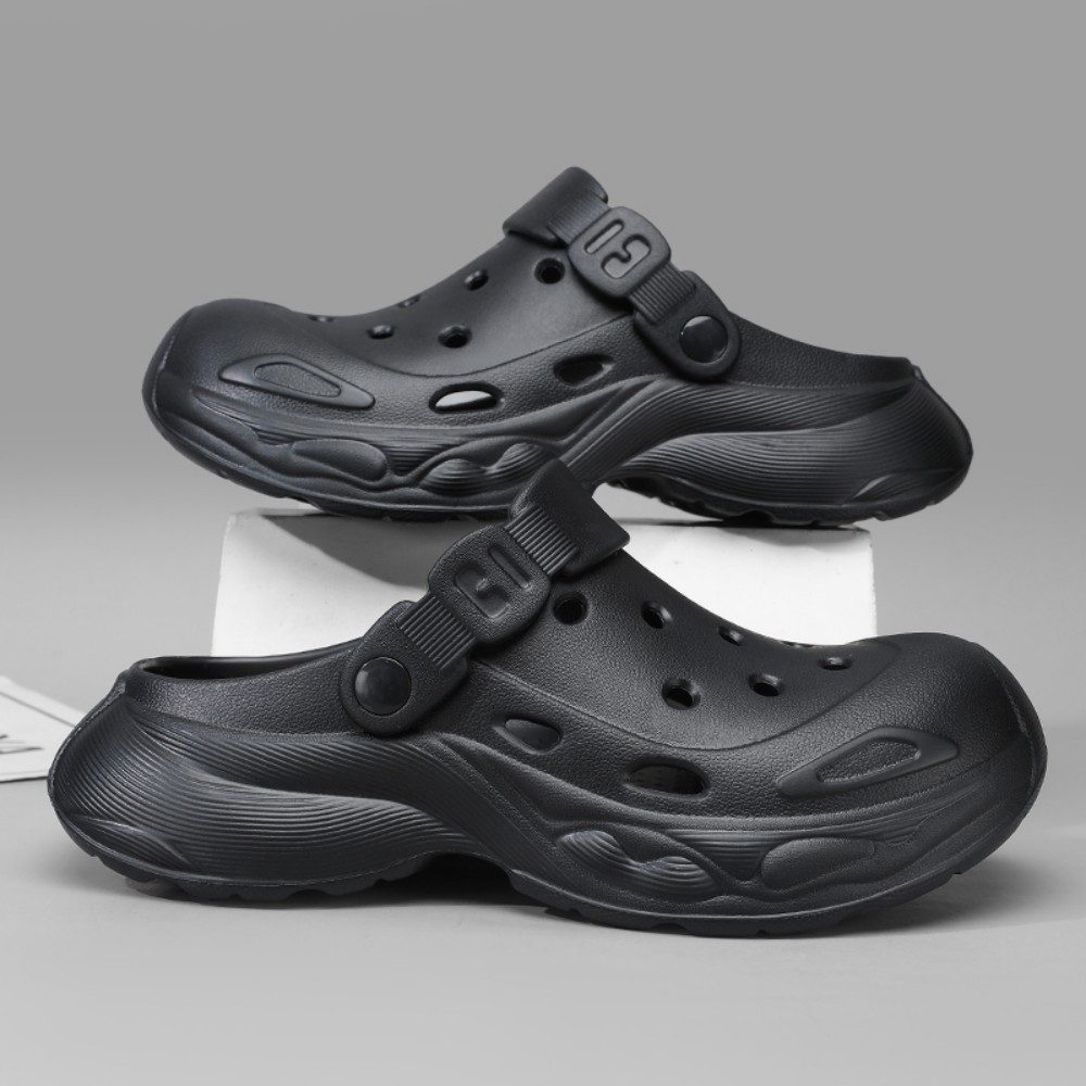 HUSK'SWARE Bequeme Freizeitclogs Clog (Leicht und bequem, Rutschfeste EVA-Sohle) Weiches & flexibles EVA-Material Rutschfeste Sohle