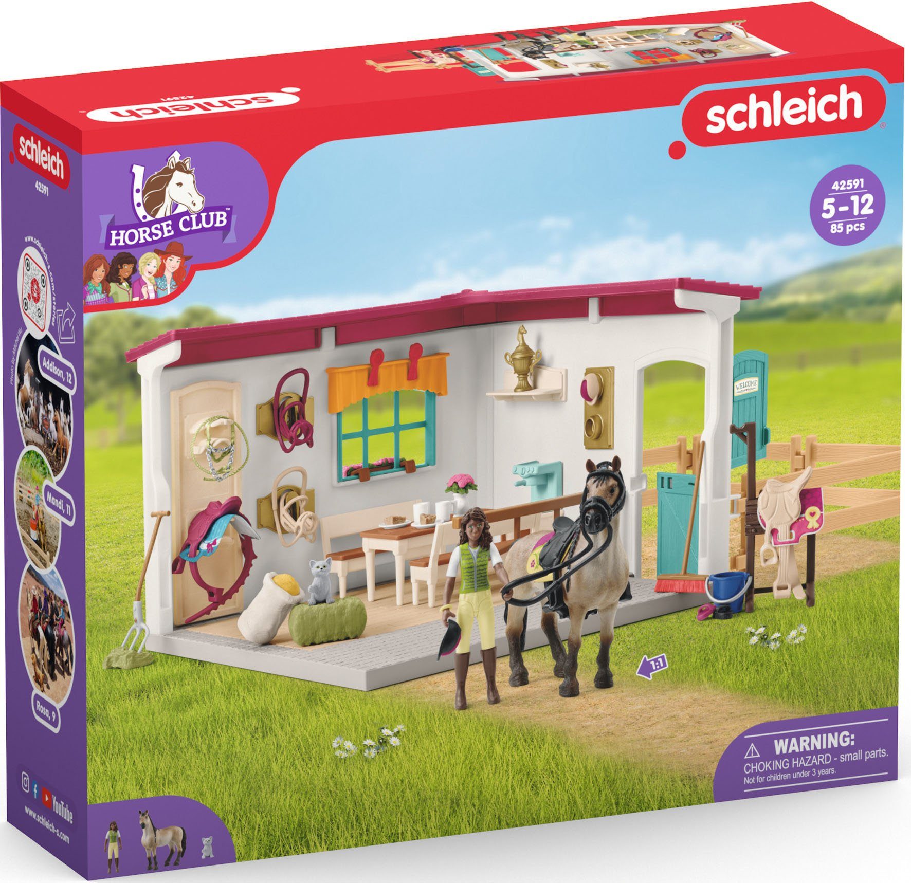 Sattelkammer Schleich® HORSE CLUB, Made Spielwelt (42591), in Germany