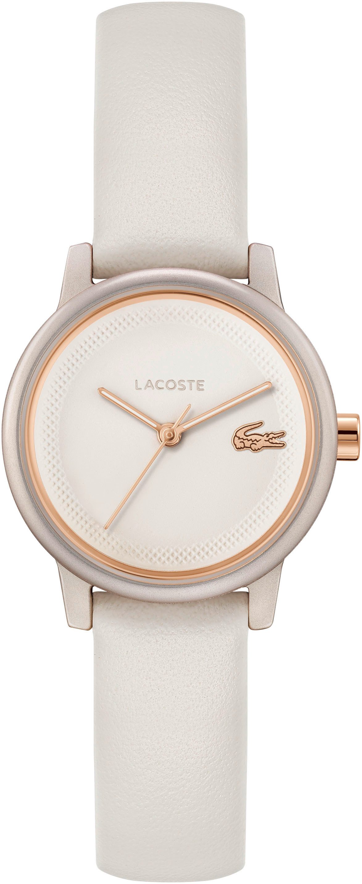 Lacoste Quarzuhr LACOSTE 12.12 SWIFT 2001437, Armbanduhr, Damenuhr, Lederar günstig online kaufen