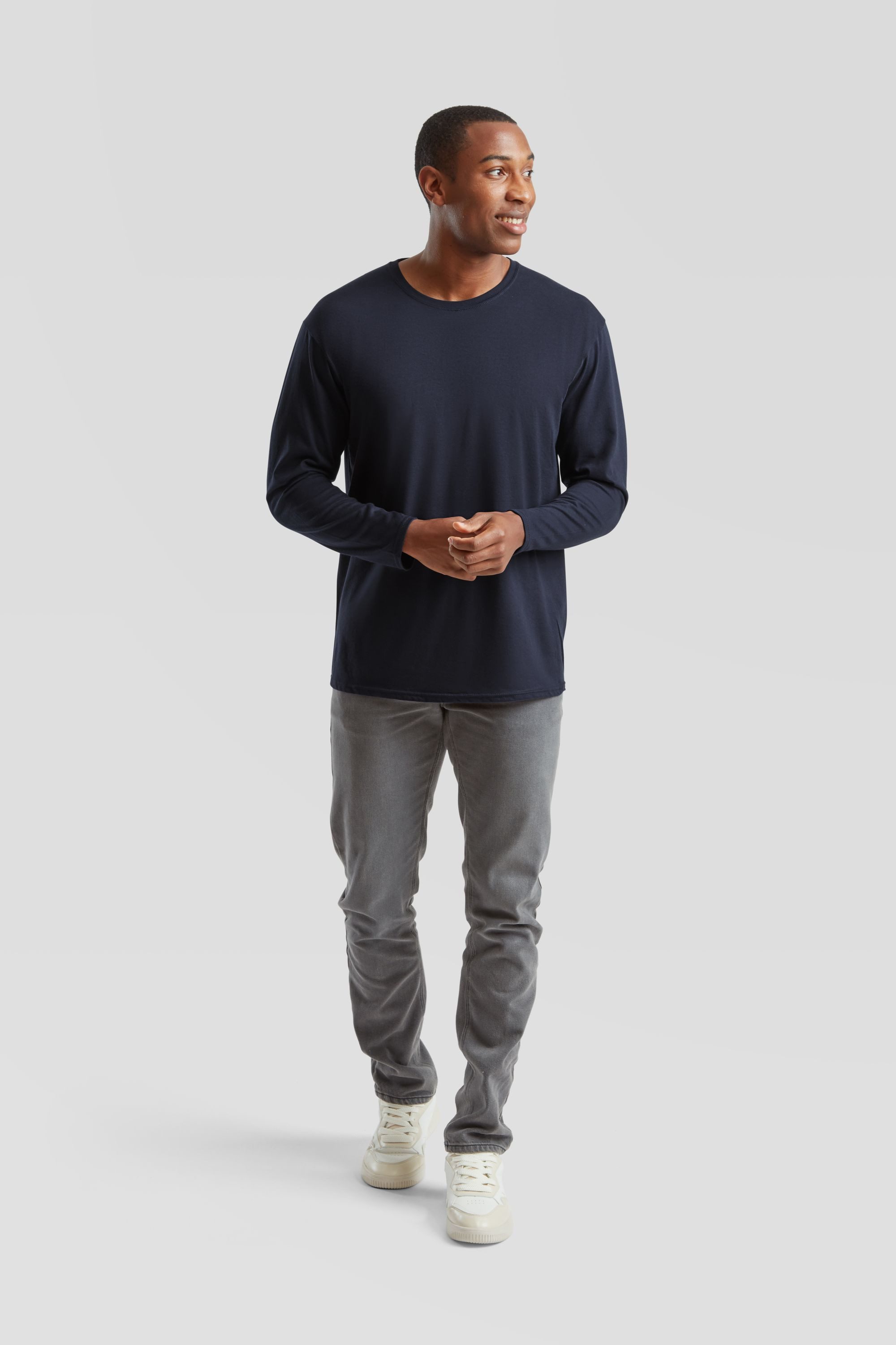 Fruit of the Loom Longsleeve Iconic 150 Classic Long Sleeve T-Shirt – Bild 2 von 5