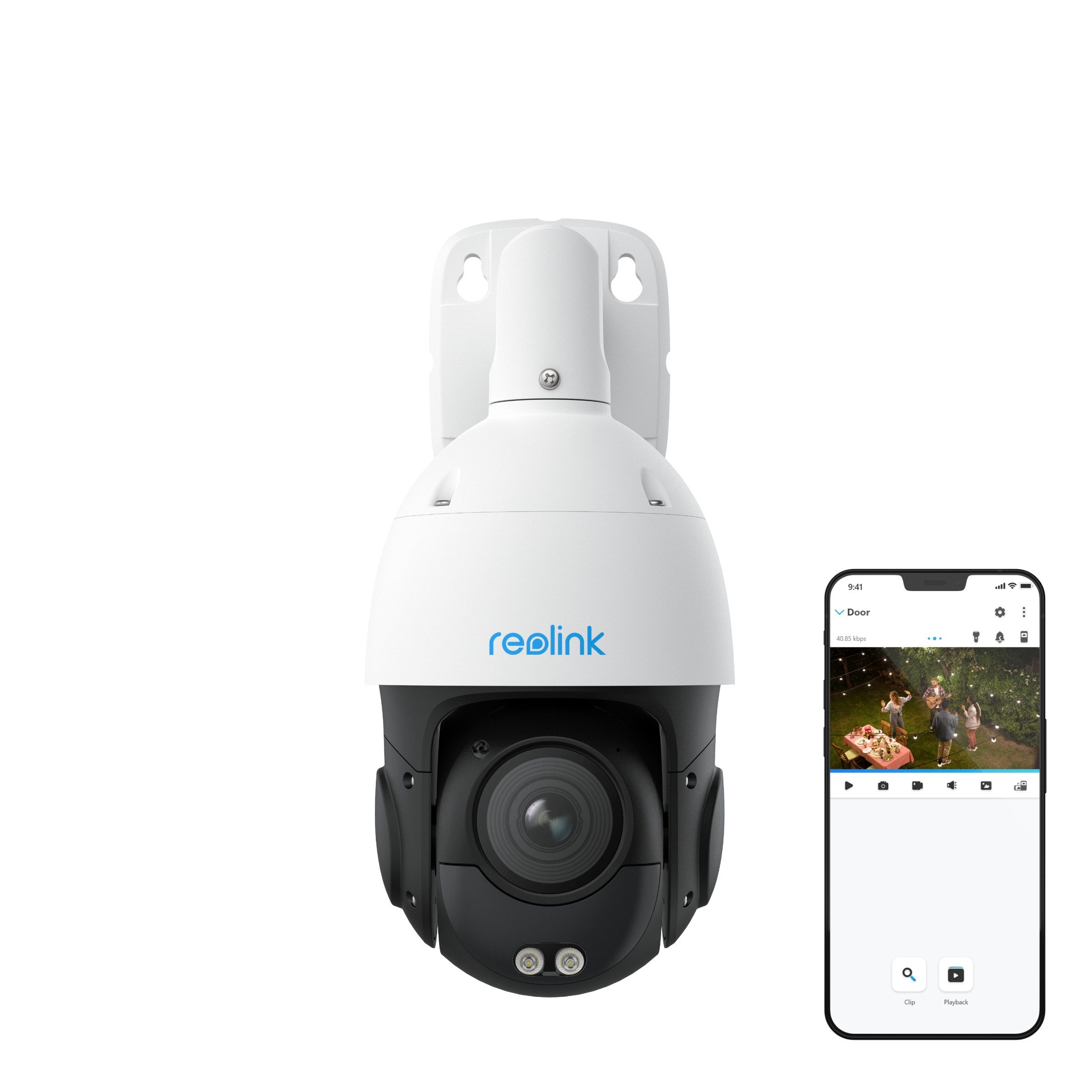 Überwachungskamera 4K PoE-Kamera 16X optischer Zoom