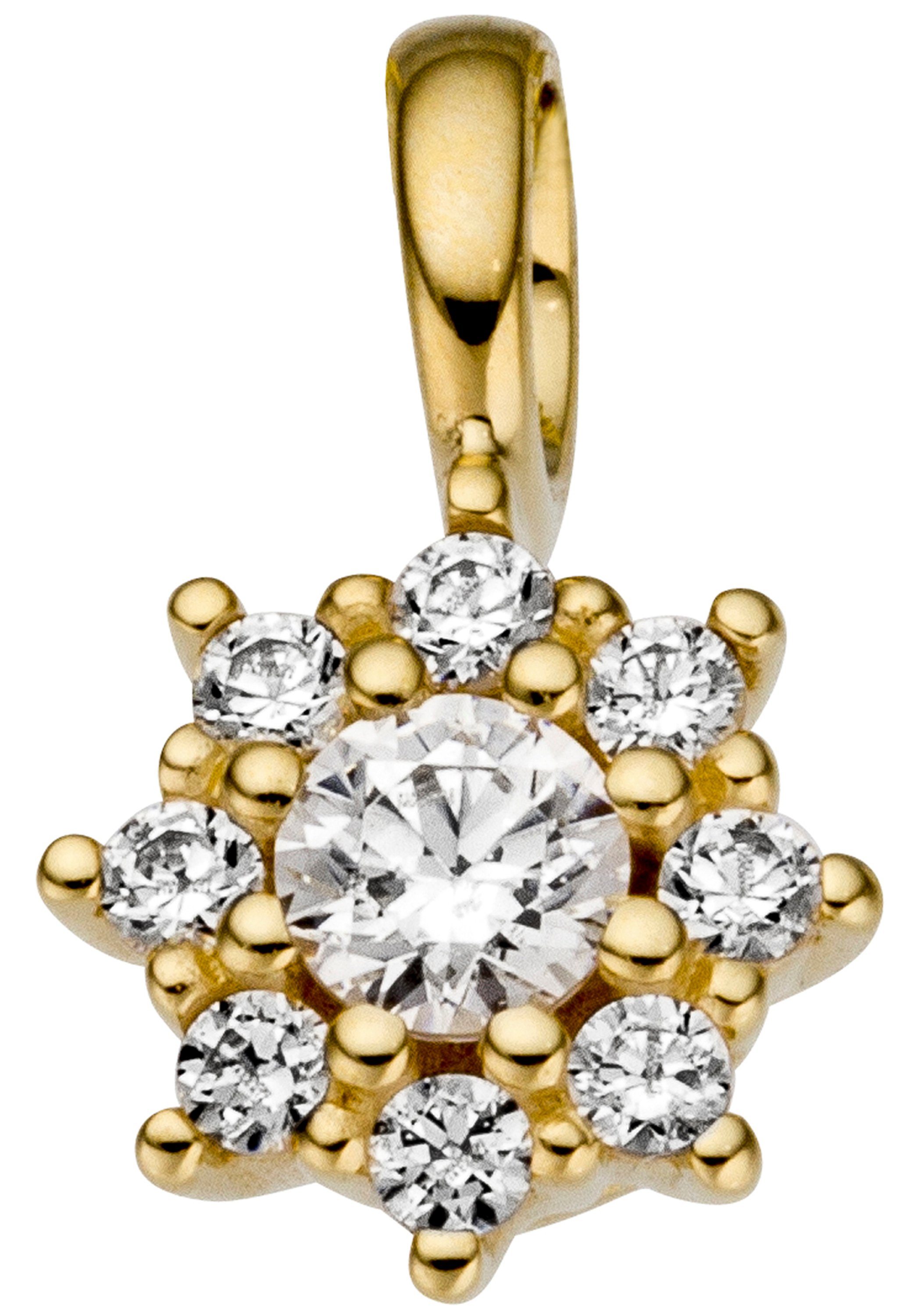 JOBO Kettenanhänger Anhänger mit 9 Zir...