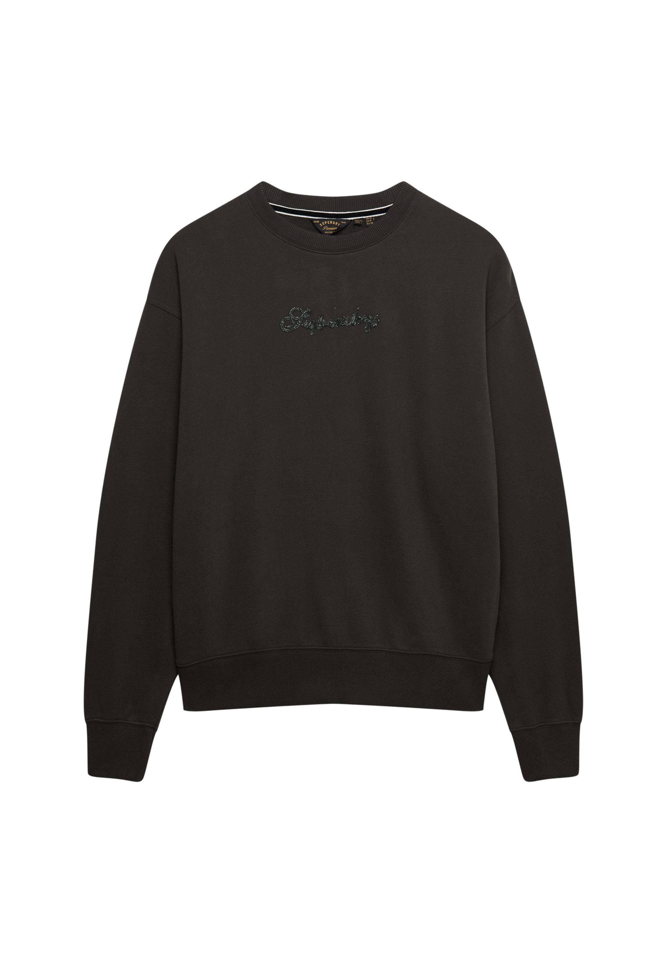 Sweatshirt SCRIPT BRAND LOOSE CREW