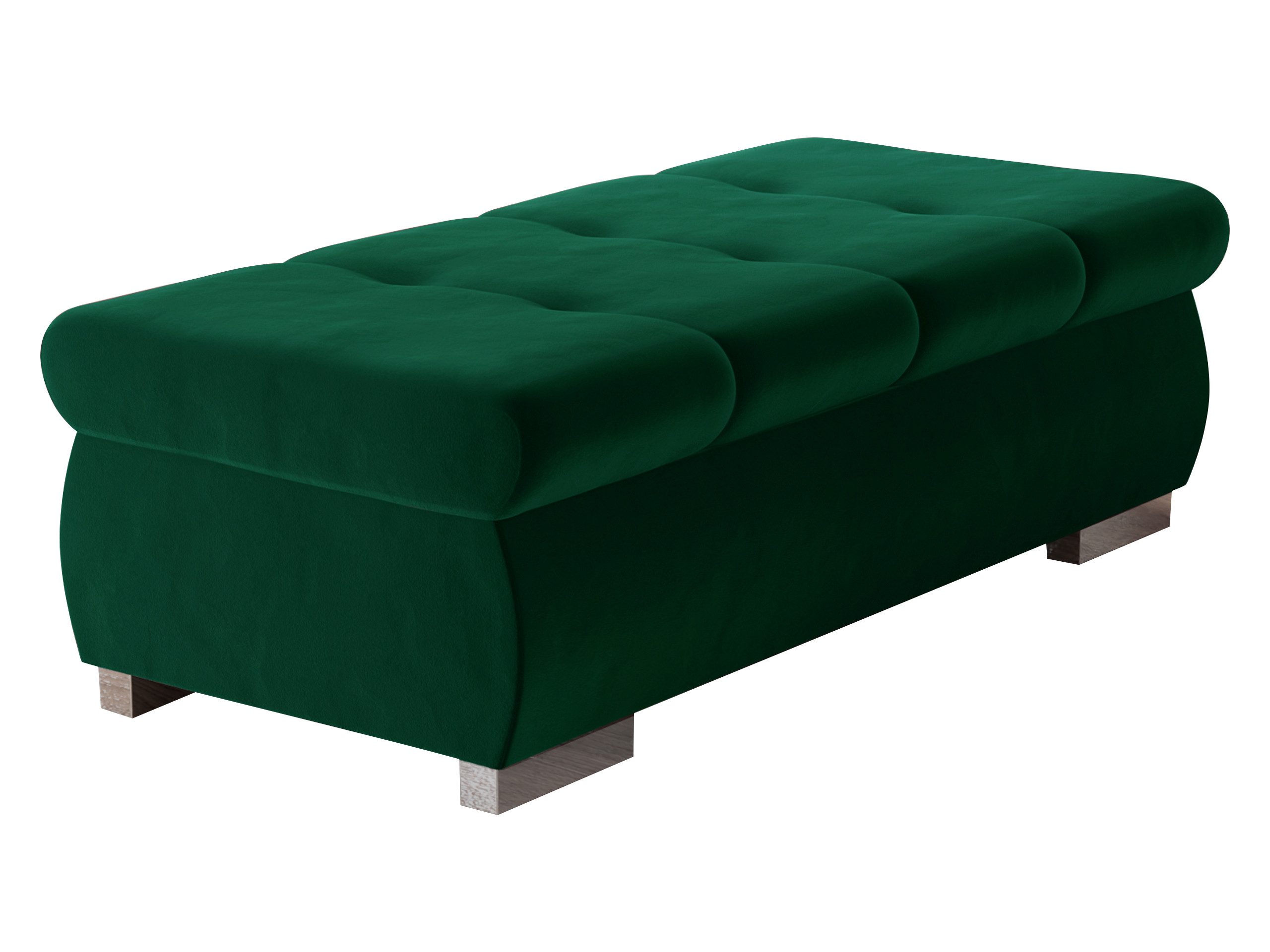 MIRJAN24 Polsterhocker Orkan Groß, Holzkonstruktion, 120x60x39 günstig online kaufen