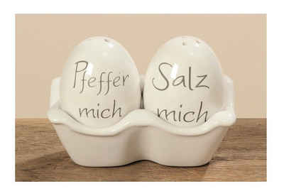 BOLTZE GRUPPE GmbH Salz- / Pfefferstreuer Salz und Pfefferstreuer Porzellan 3tlg Set
