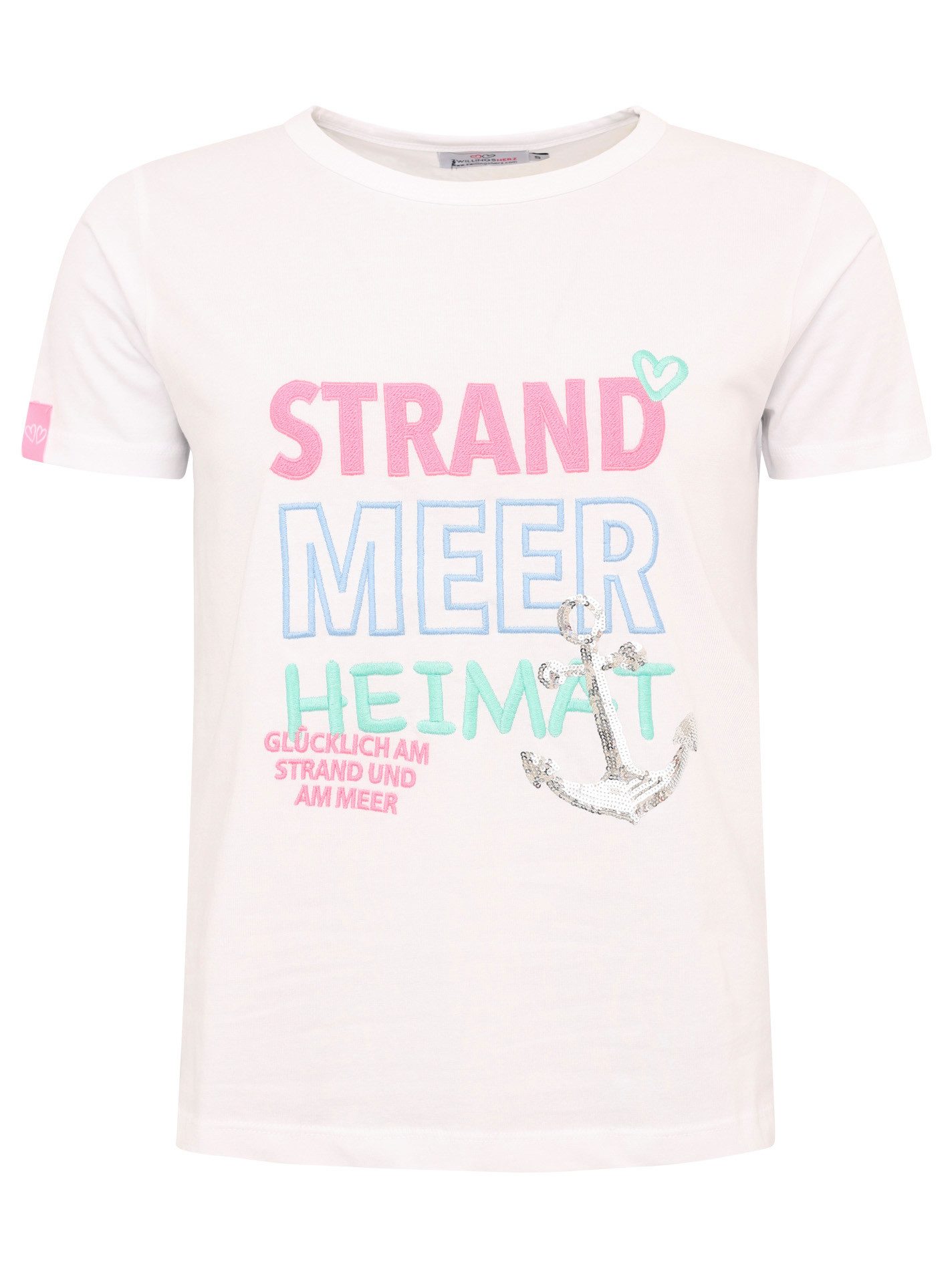 T-Shirt "Strand Meer Heimat"