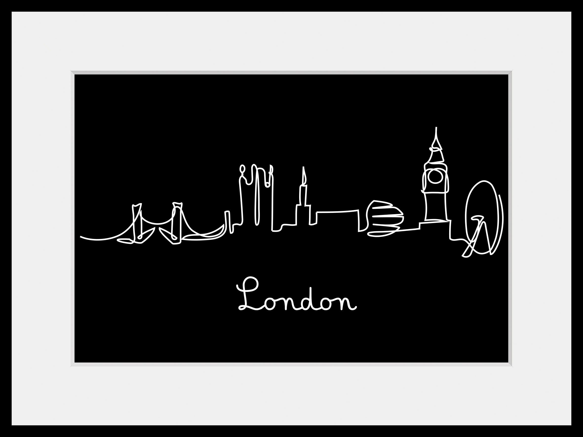 queence Bild London (1 St) Städte Skyline