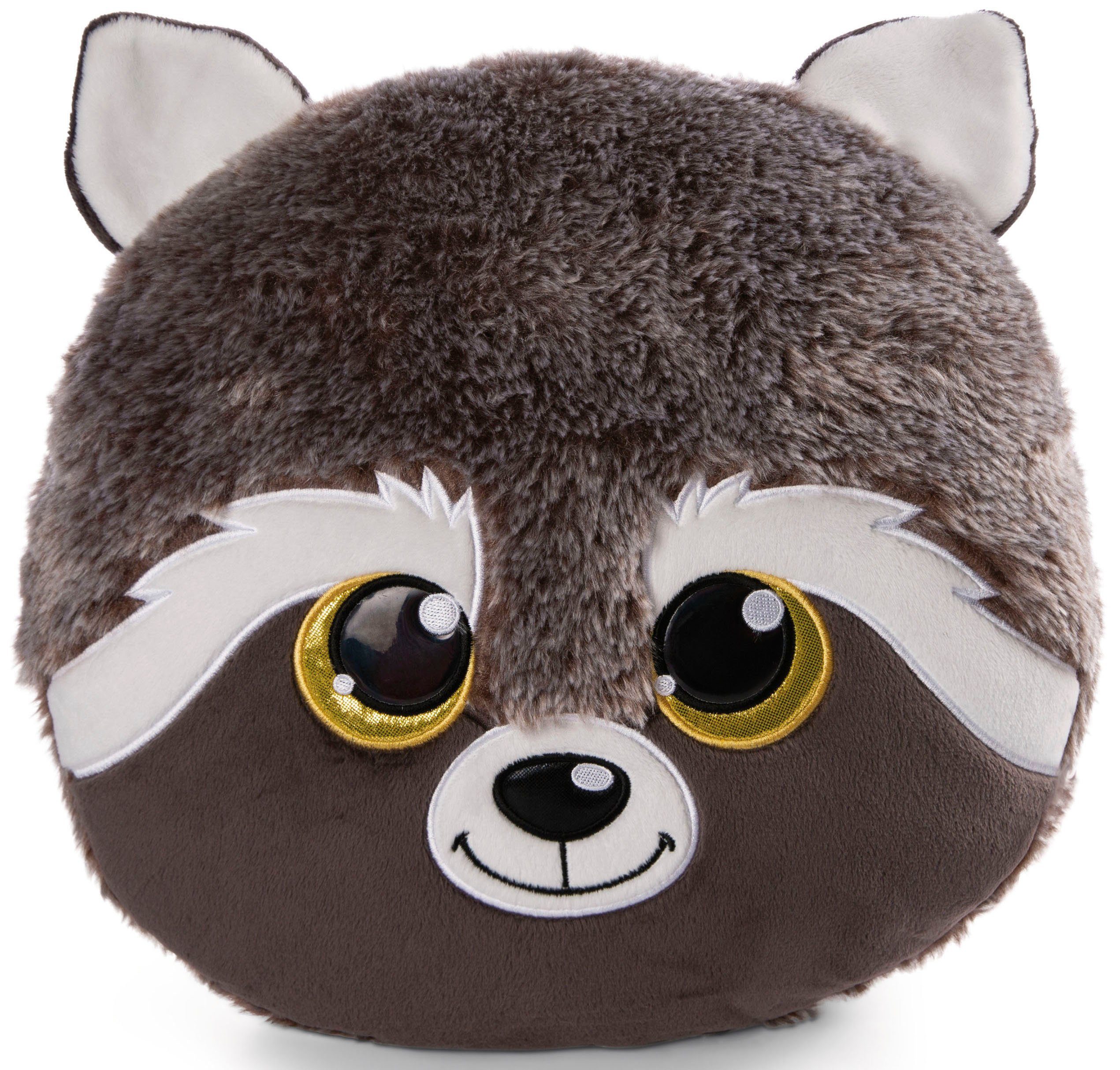 Dekokissen Glubschis, Waschbär Clooney, 33 cm