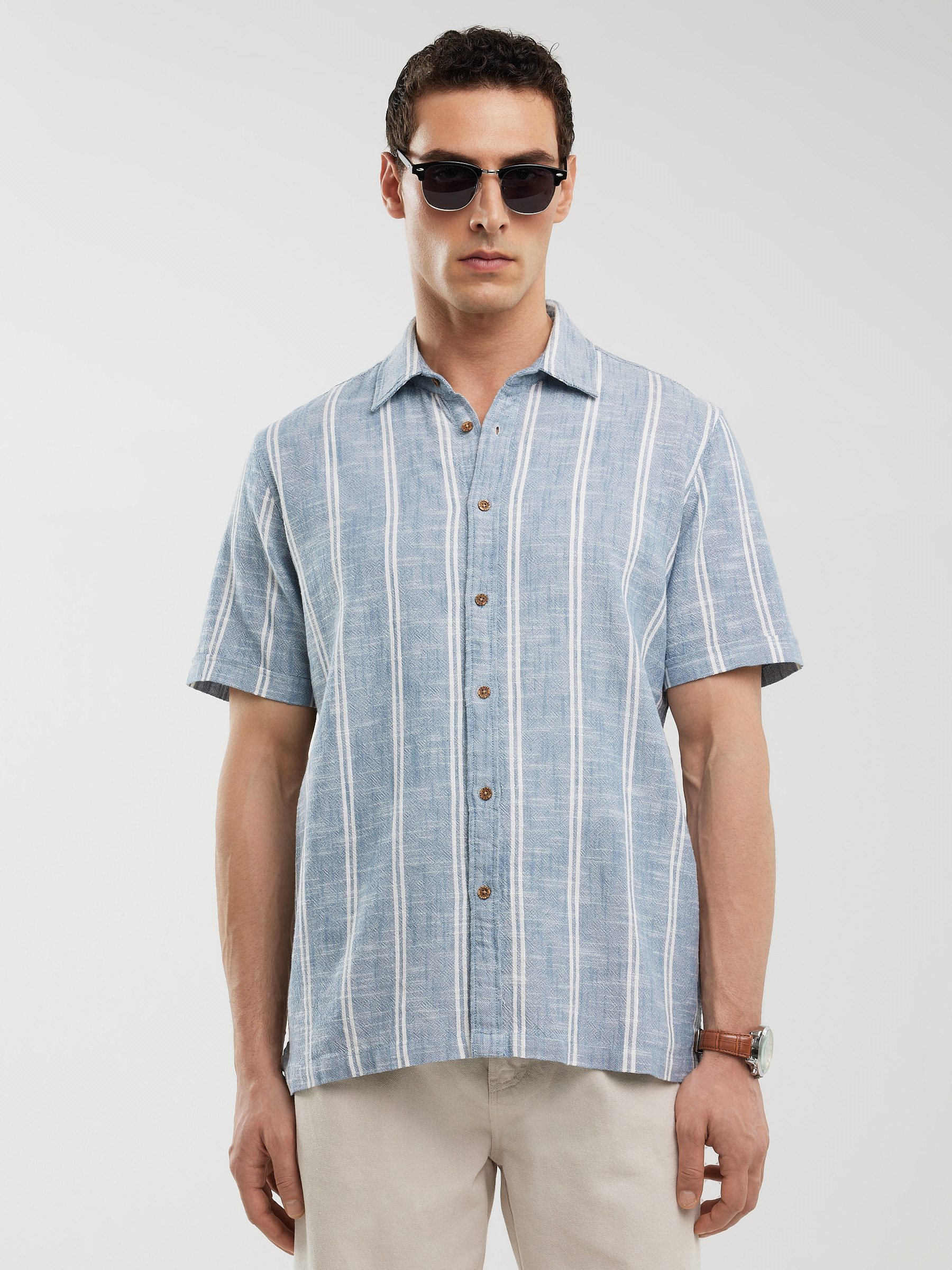 BIG STAR Langarmhemd LUIZNER