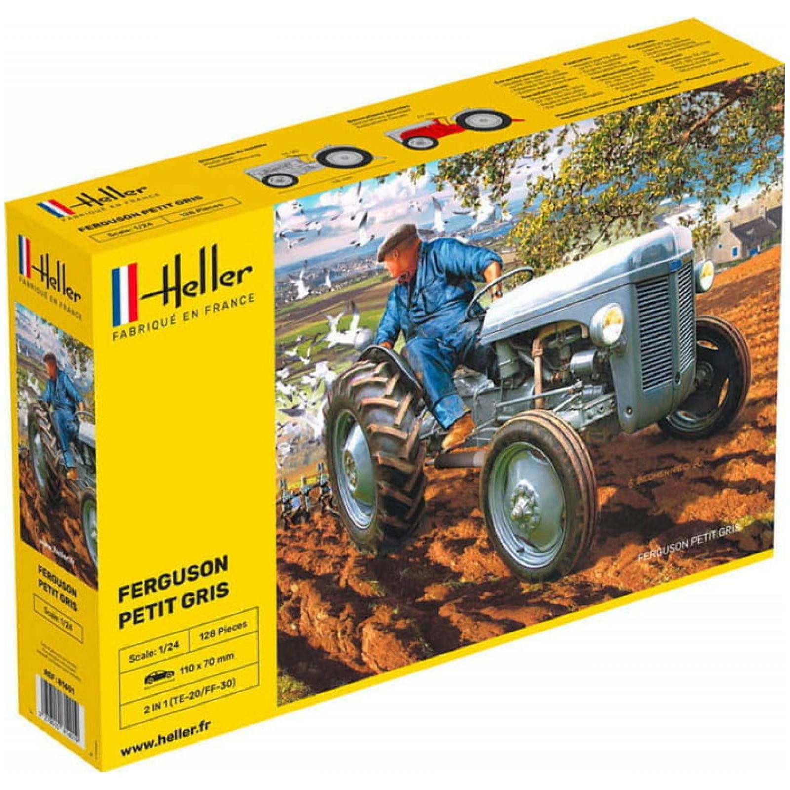 Heller Modellbausatz Ferguson Petit Gris / 1:24, Maßstab 1:24