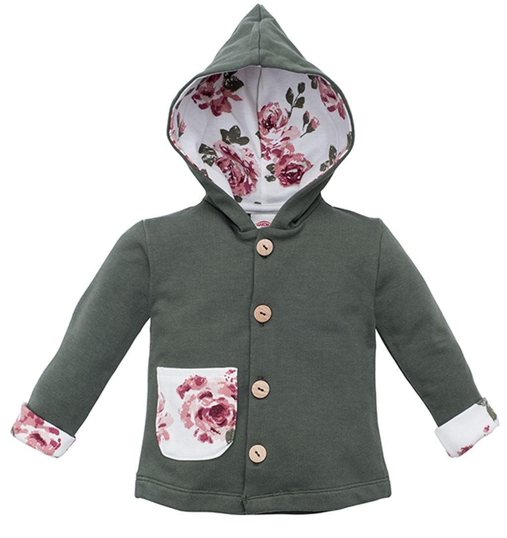 Makoma Kapuzenstrickjacke »Baby Strickjacke Jacke mit Kapuze für  Neugeborene & Kinder Mädchen« 100% Baumwolle online kaufen | OTTO