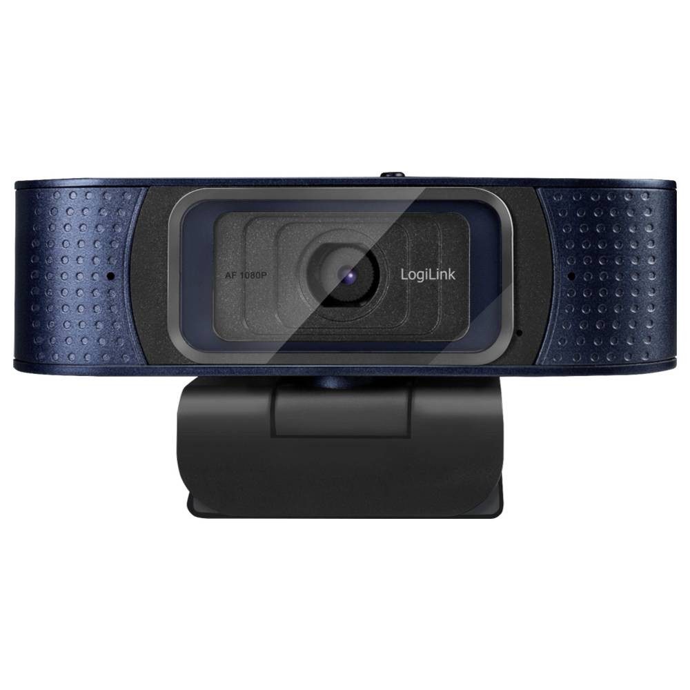 LogiLink UA0379 Full HD-Webcam Klemm-Halterung, Mikrofon Webcam (Klemm-Halterung, Mikrofon)