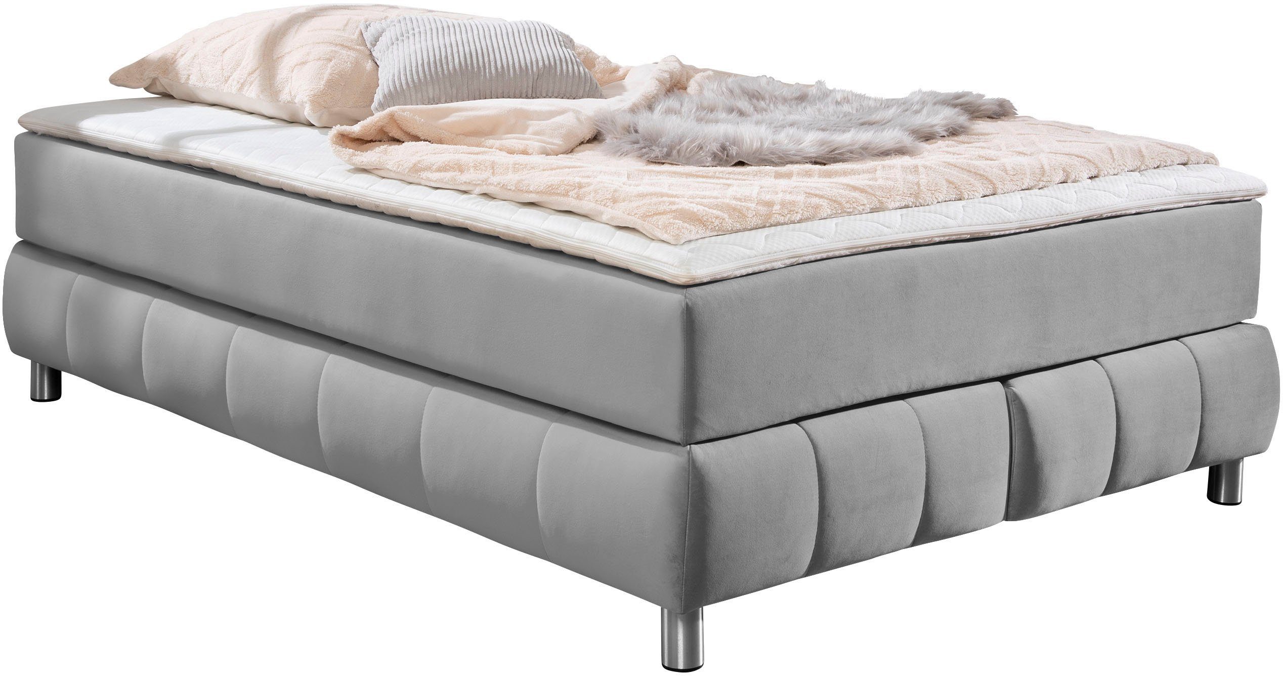 andas Boxspringbett Salo, Ohne Kopfteil, inkl. günstig online kaufen