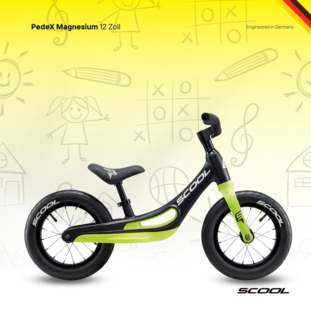 S'cool Laufrad pedeX magnesium - Laufrad, günstig online kaufen