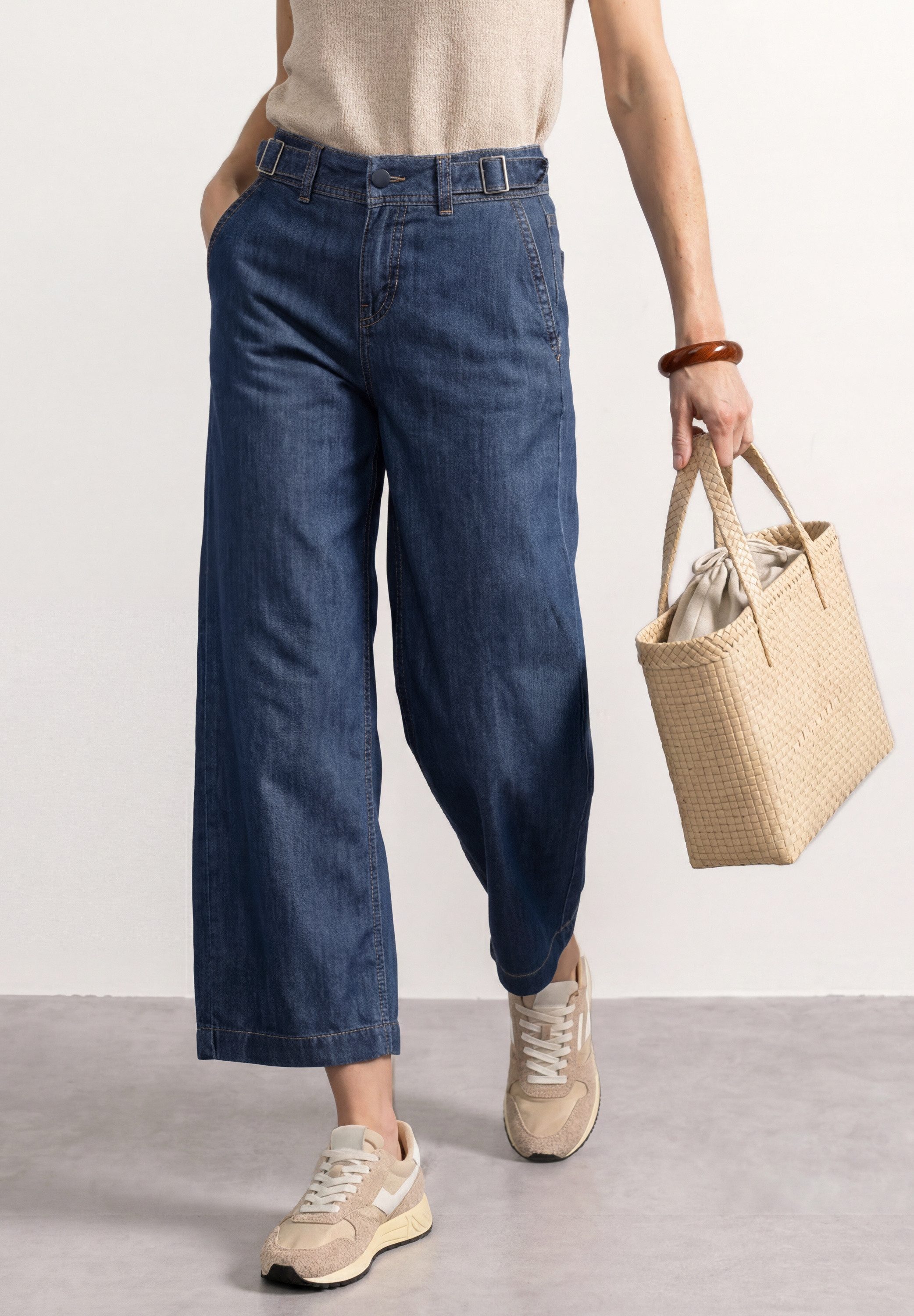 STREET ONE Weite Jeans Style Emee im 4-Pocket-Style