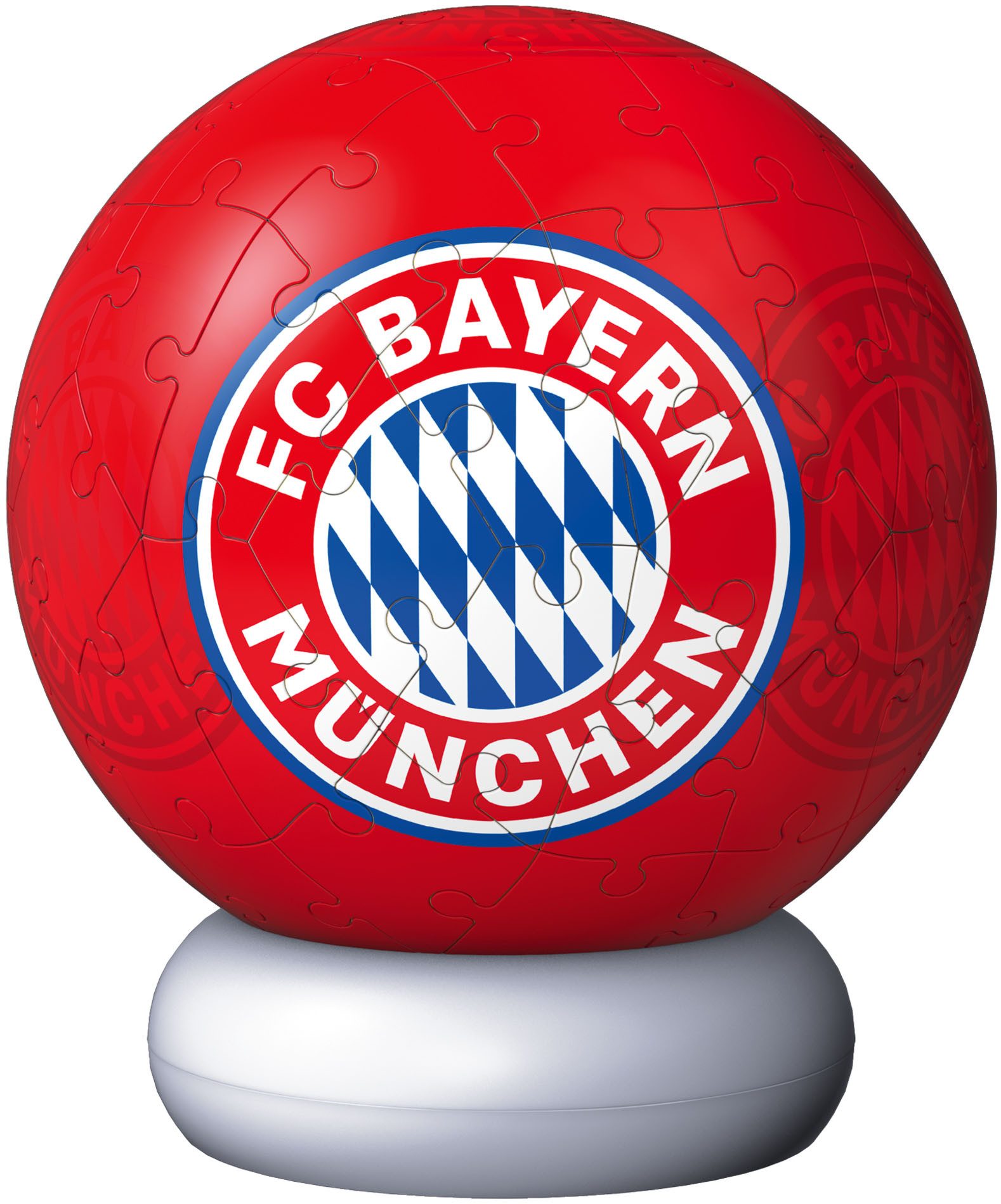 Ravensburger Puzzleball Nachtlicht FC Bayern München, 72 Puzzleteile, beleuchtet