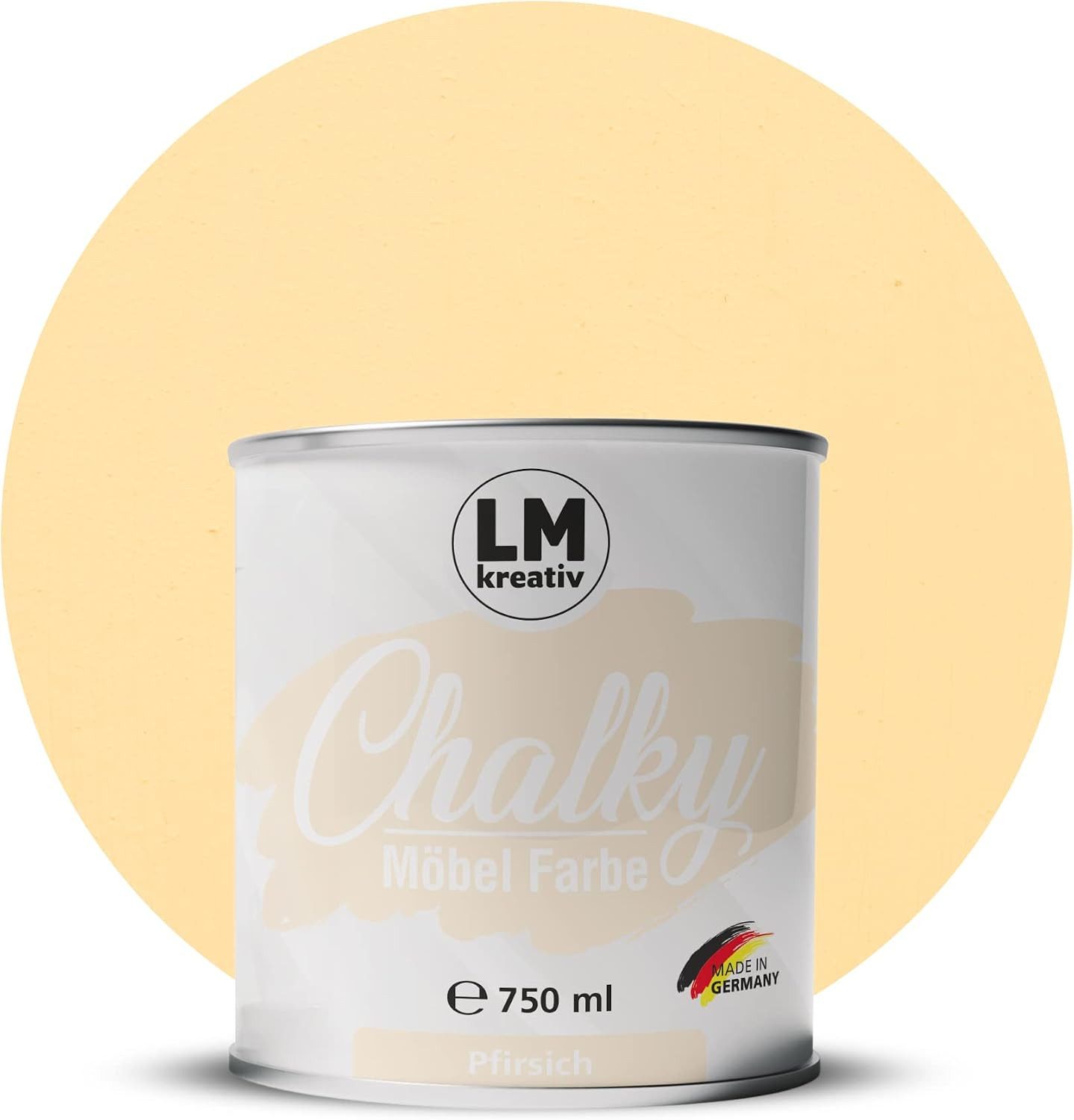 LM-Kreativ Kreidefarbe Chalky Möbelfarbe 750 ml