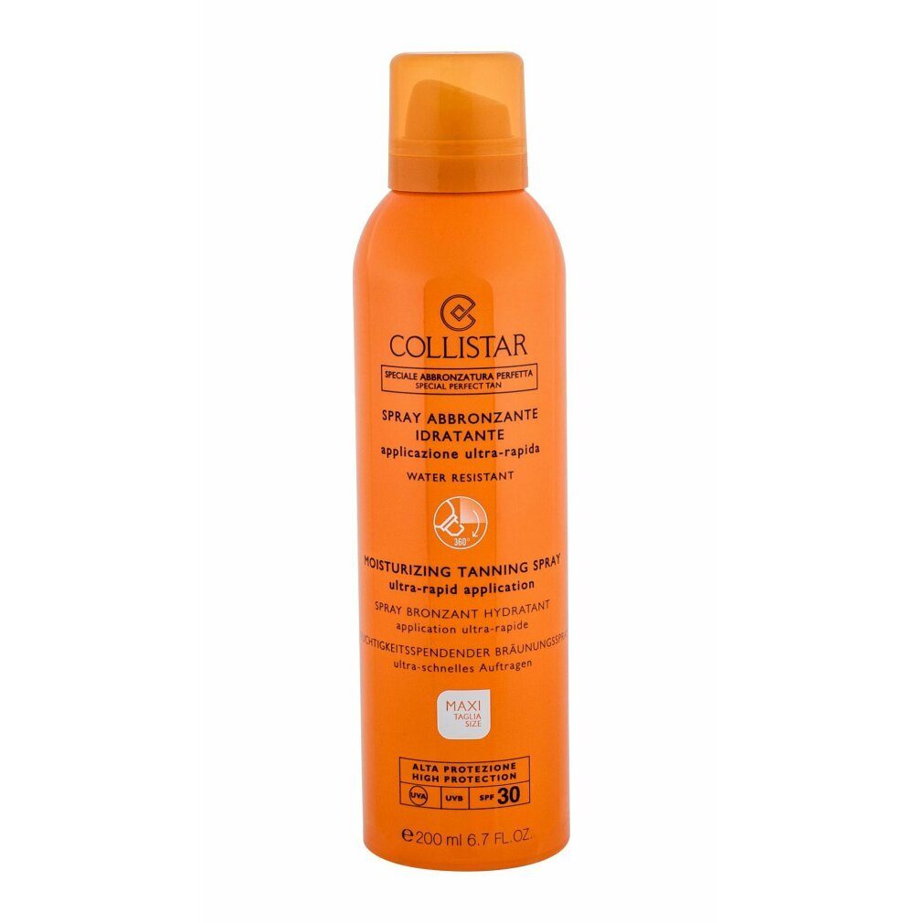 COLLISTAR Sonnenschutzcreme Perfect Tanning Bronzer Moisturizing Spray Spf30 200ml