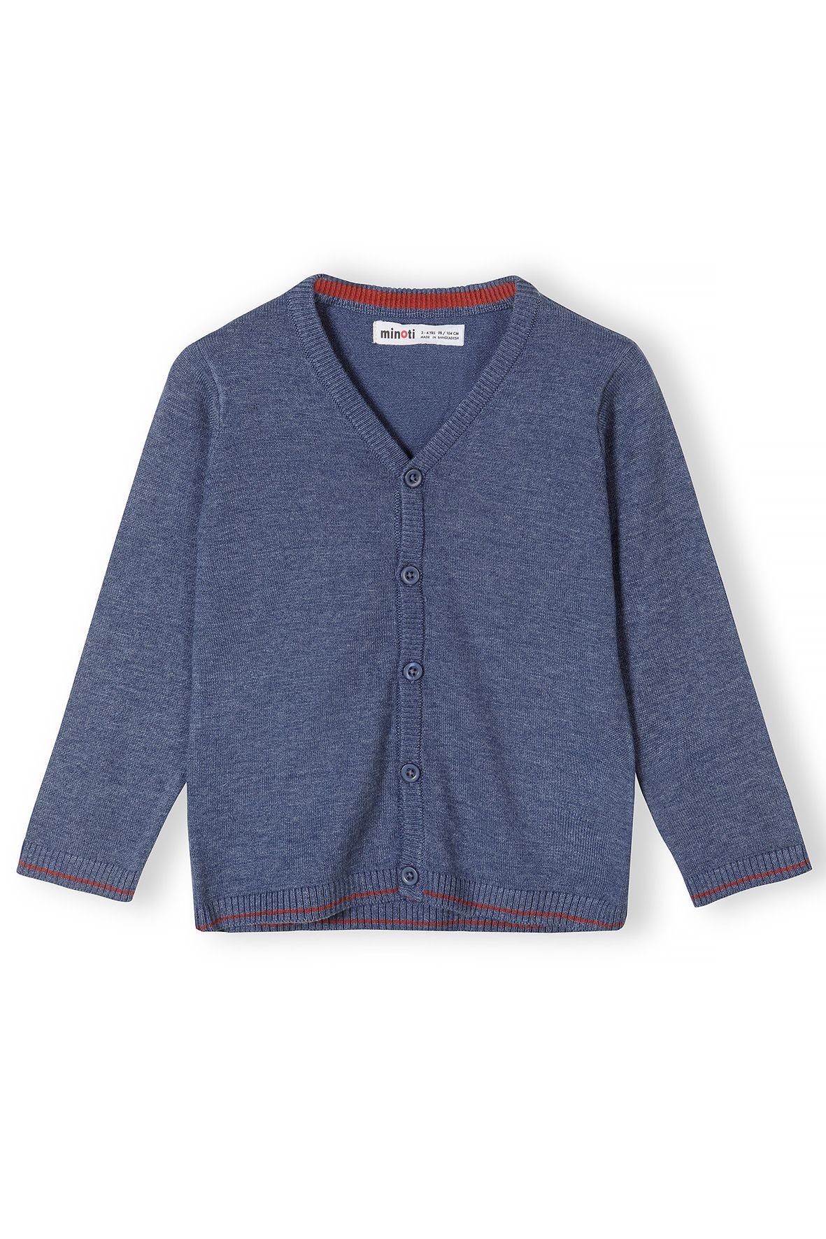 MINOTI Cardigan mit Knopfleiste (12m-14y) Lila