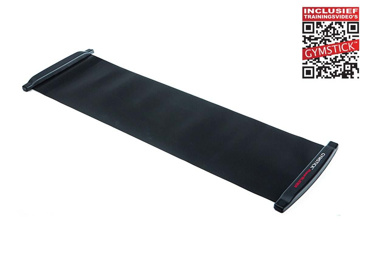 Gymstick Spieltisch Gymstick PowerSlider 180 cm Schwarz/Weiß mit Online-Trainingsvideos