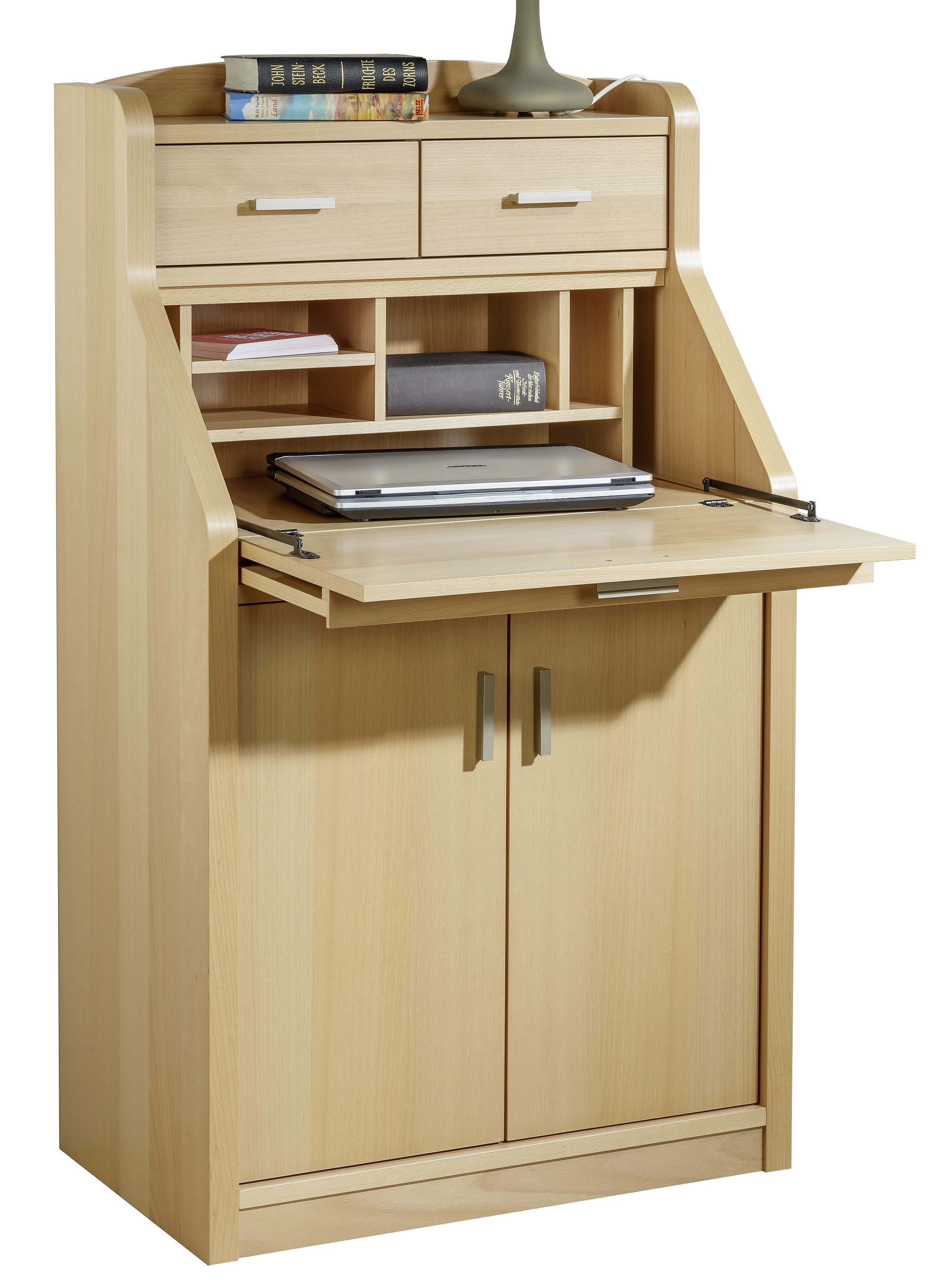 YourMoebel Sekretär Zürich (Möbelstück, bereits montiert), Teilmassiv in verschiedensten Farbtönen und Вариантыn