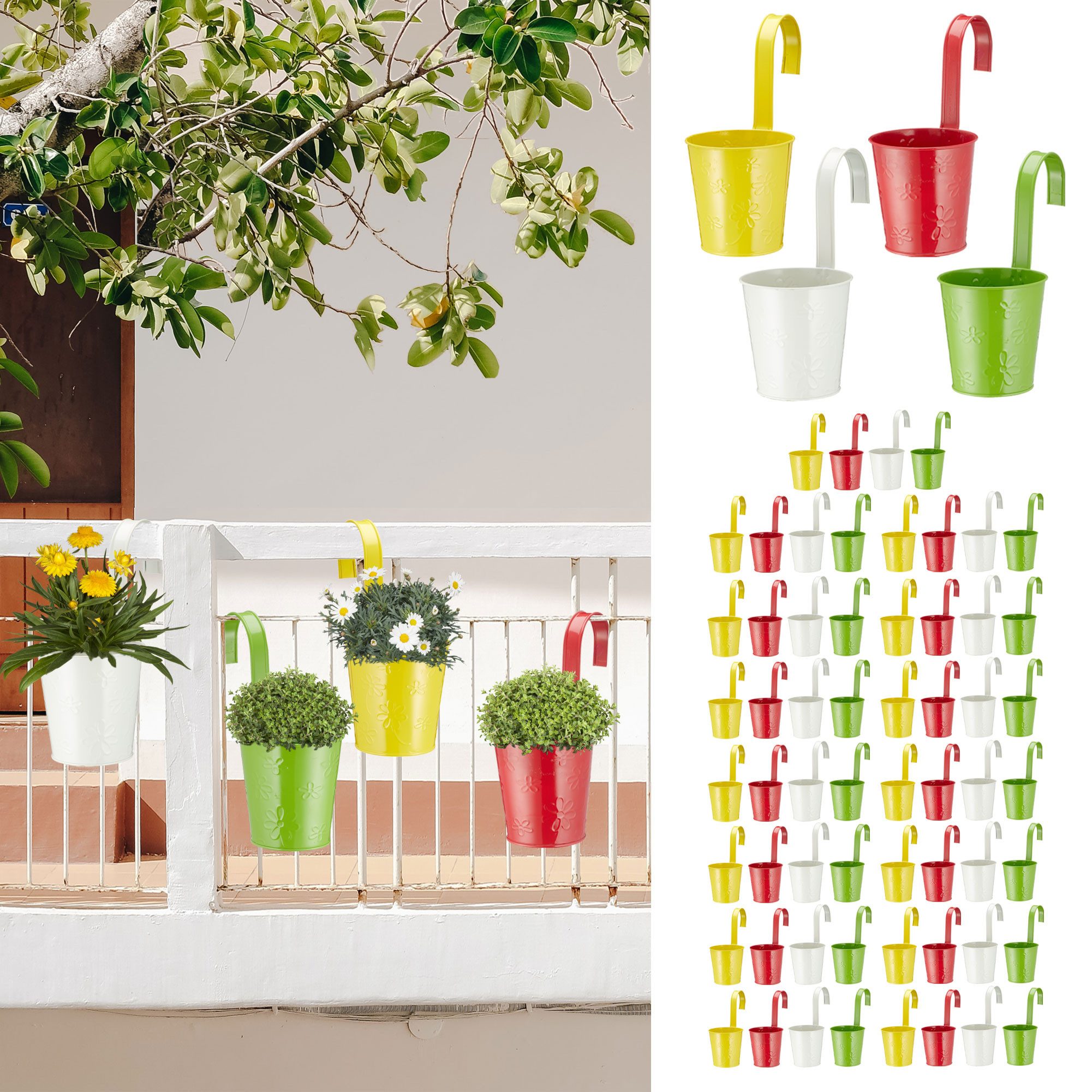 Pflanzkübel zum Hängen kaufen » Blumenkübel zum Hängen