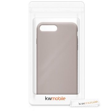 kwmobile Handyhülle Hülle für Apple iPhone 7 Plus / 8 Plus, Hülle Silikon gummiert - Handyhülle - Handy Case Cover