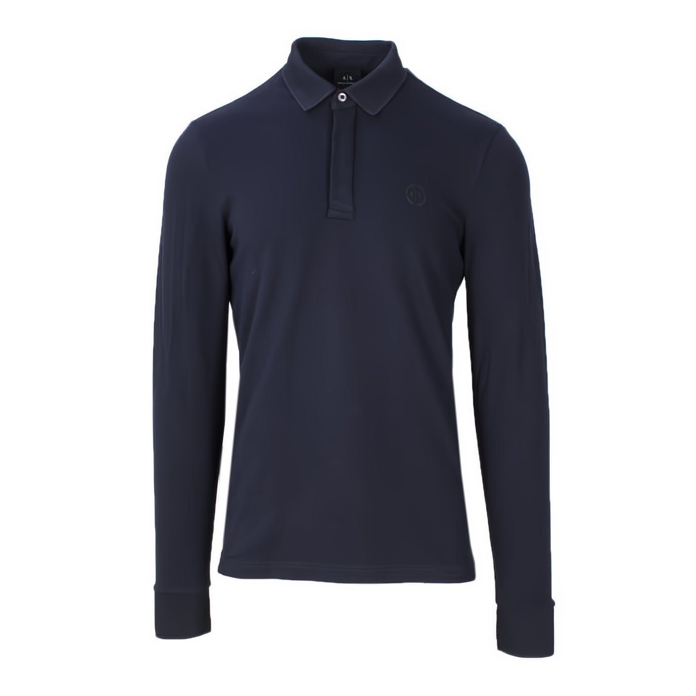 ARMANI EXCHANGE Poloshirt modische dem immer Exchange bist Herren du Polo perfekt Polo Mit Herren, gekleidet Langarm Armani für