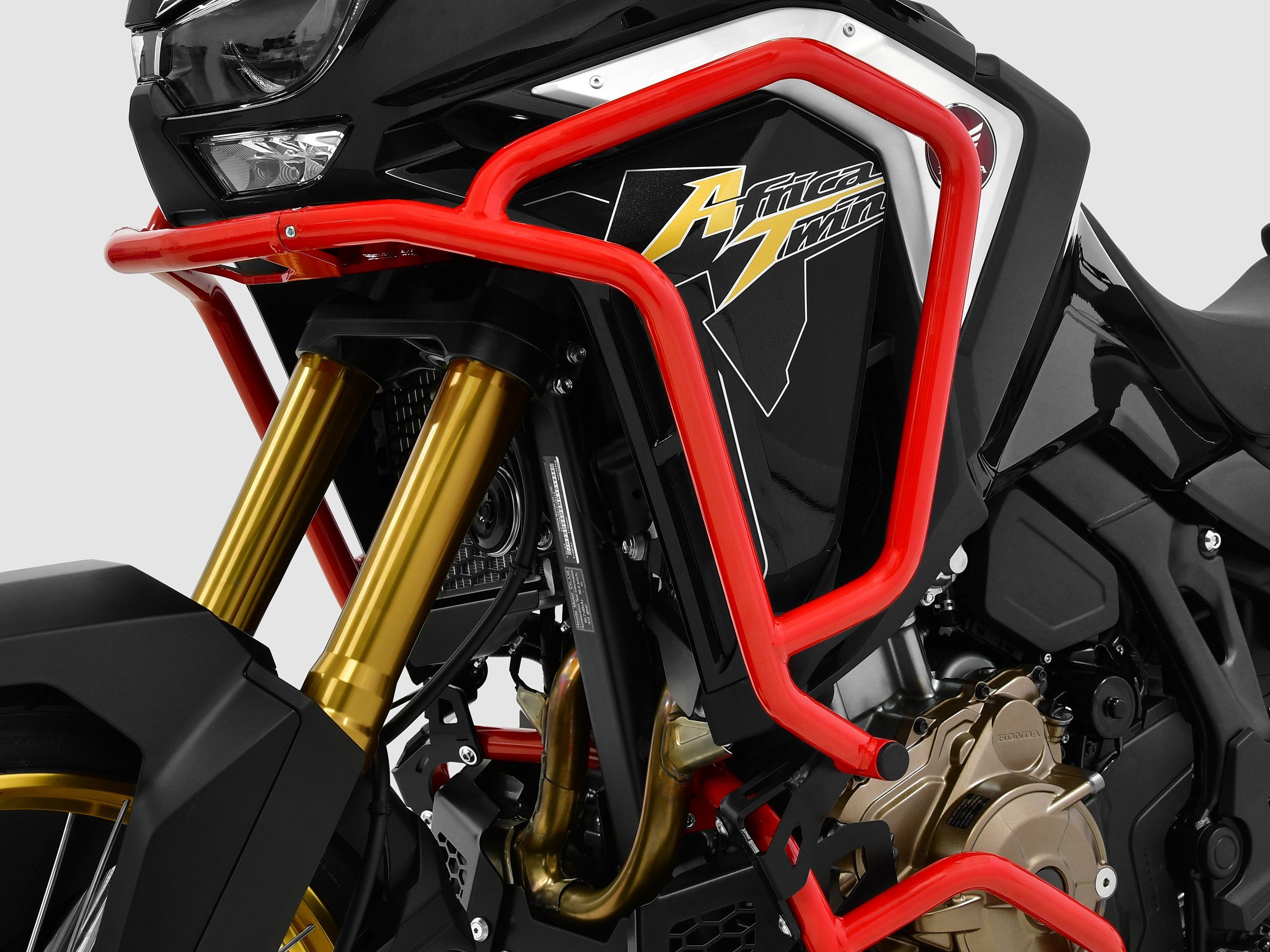 Motor-Schutzhülle Sturzbügel für Honda CRF 1100 L Africa Twin Adventure Sports rot