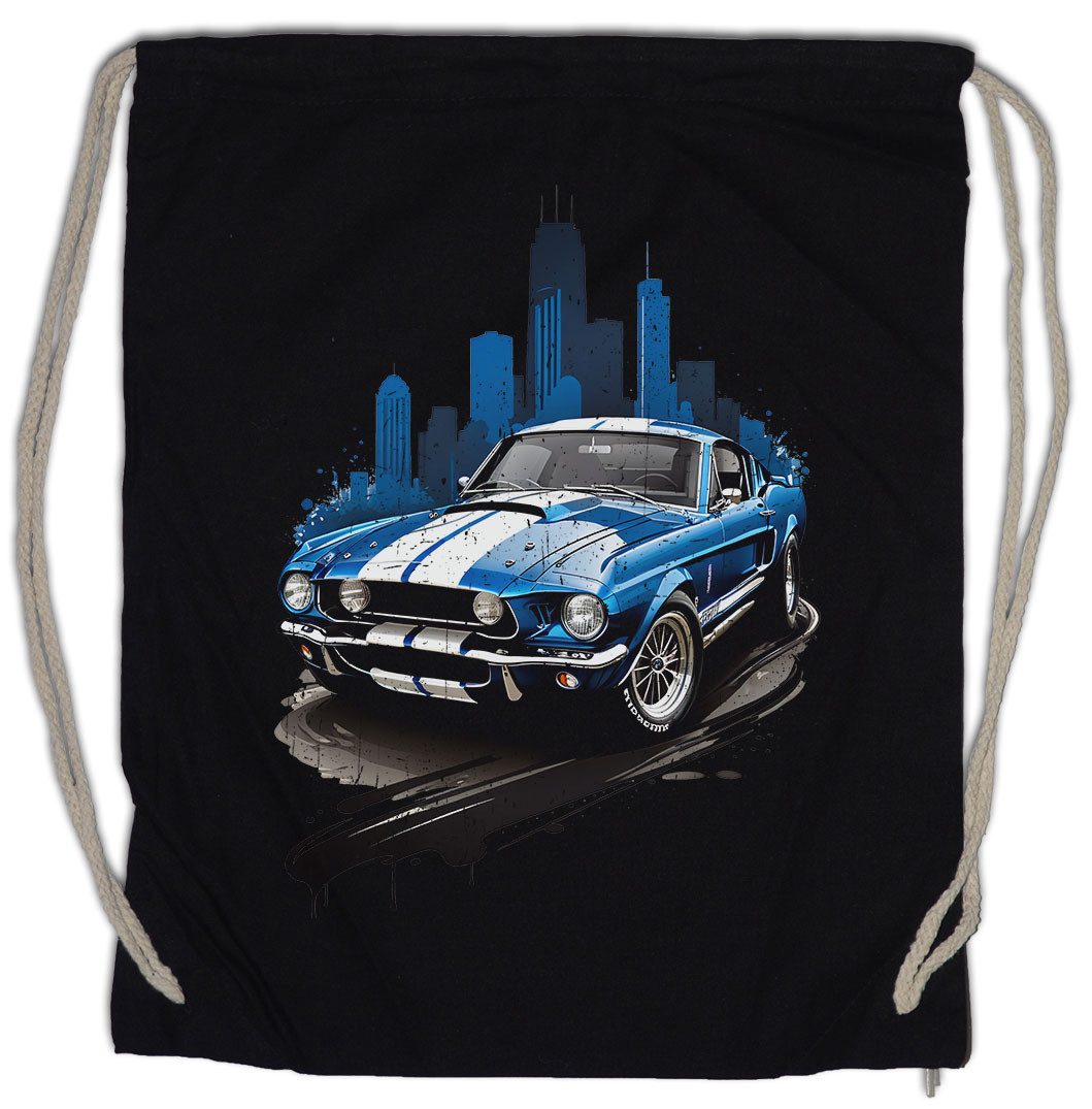 Urban Backwoods Turnbeutel Shelby Turnbeutel Mustang Eleanor Muscle Auto Cobra Racing Car Gone 60 (1-tlg), SecondsTuning American In US