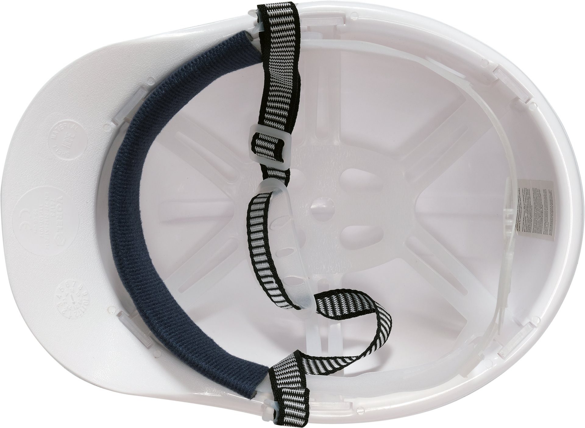 TRIZERATOP Sicherheitshelm Schutzhelm gelb HDPE (Schutzhelm gelb HDPE) – Bild 2 von 2