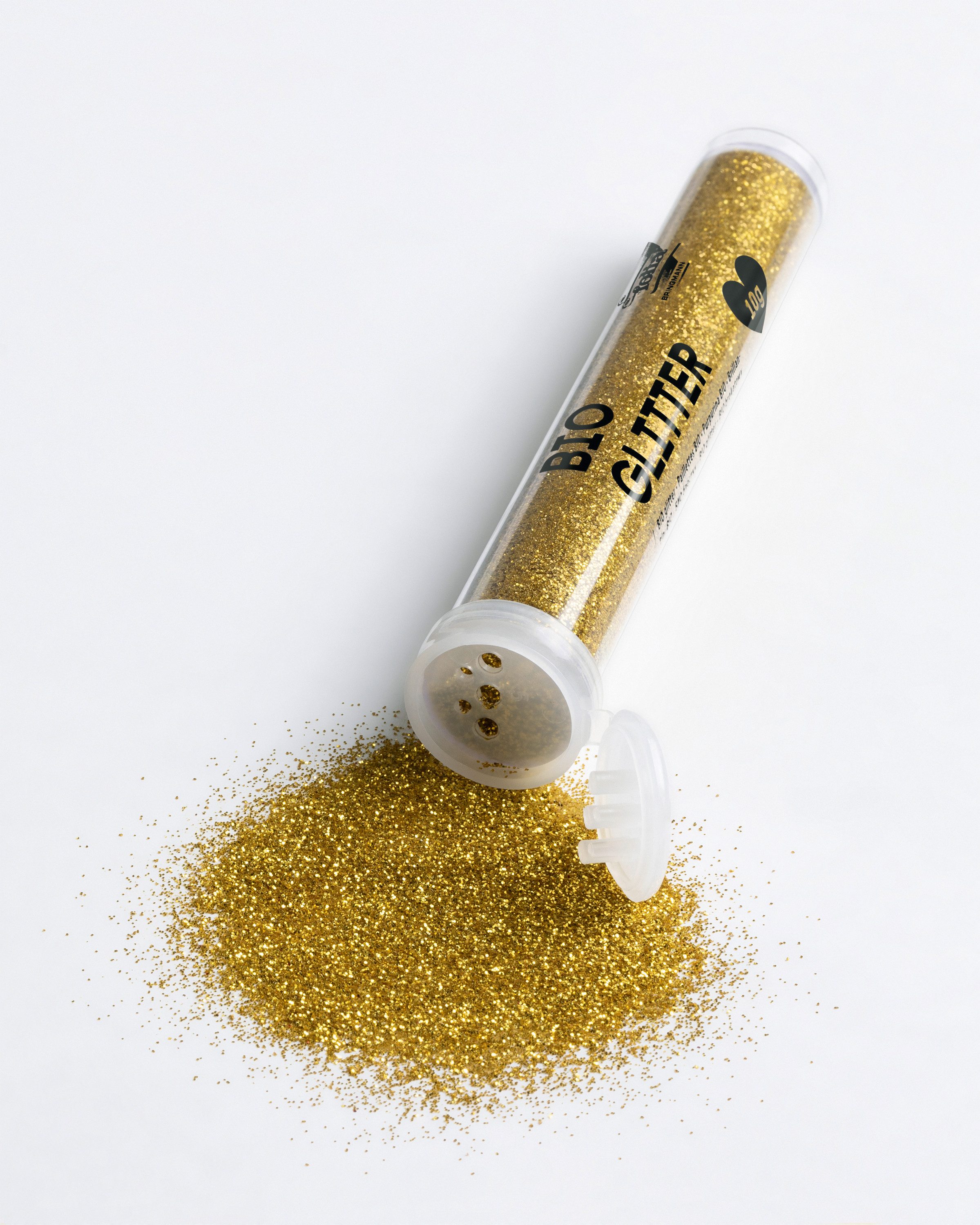 Folia Streudeko Bio-Glitter Bunte Farbauswahl, 100g