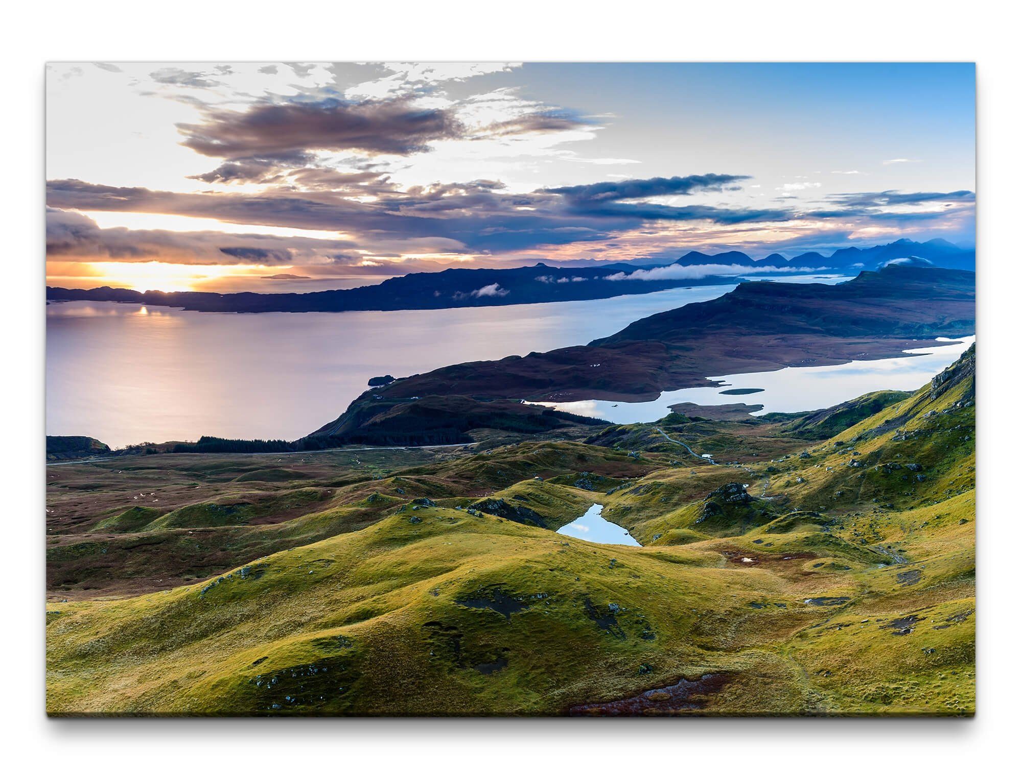möbel-direkt.de Leinwandbild Bilder XXL Schottland Wandbild günstig online kaufen