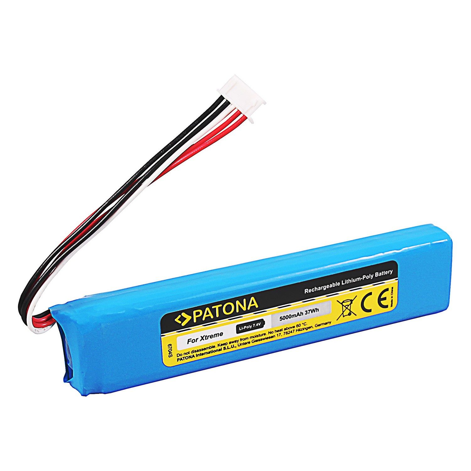 Akku passend für JBL Xtreme GSP0931134 JBLXTREME 5000 mAh Akku