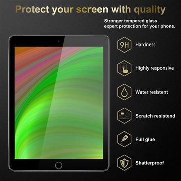Cadorabo Schutzfolie Apple iPad AIR 2 2014 / AIR 2013, (1-St), Schutzglas Panzer Folie (Tempered) Display-Schutzfolie mit 3D Touch