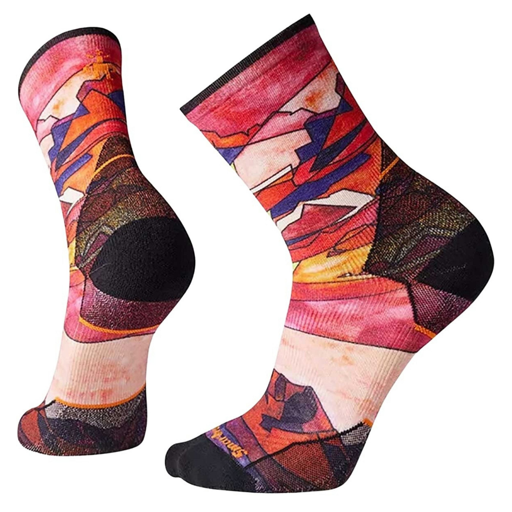 Smartwool Спортивные носки Crew Laufsocken der Athleten-Edition mit Print - tandoori orange