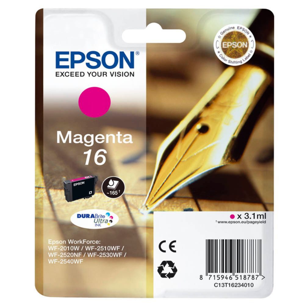 Epson 16 / C13T16234010 Tinte Magenta (1-tlg) Nachfülltinte (x)