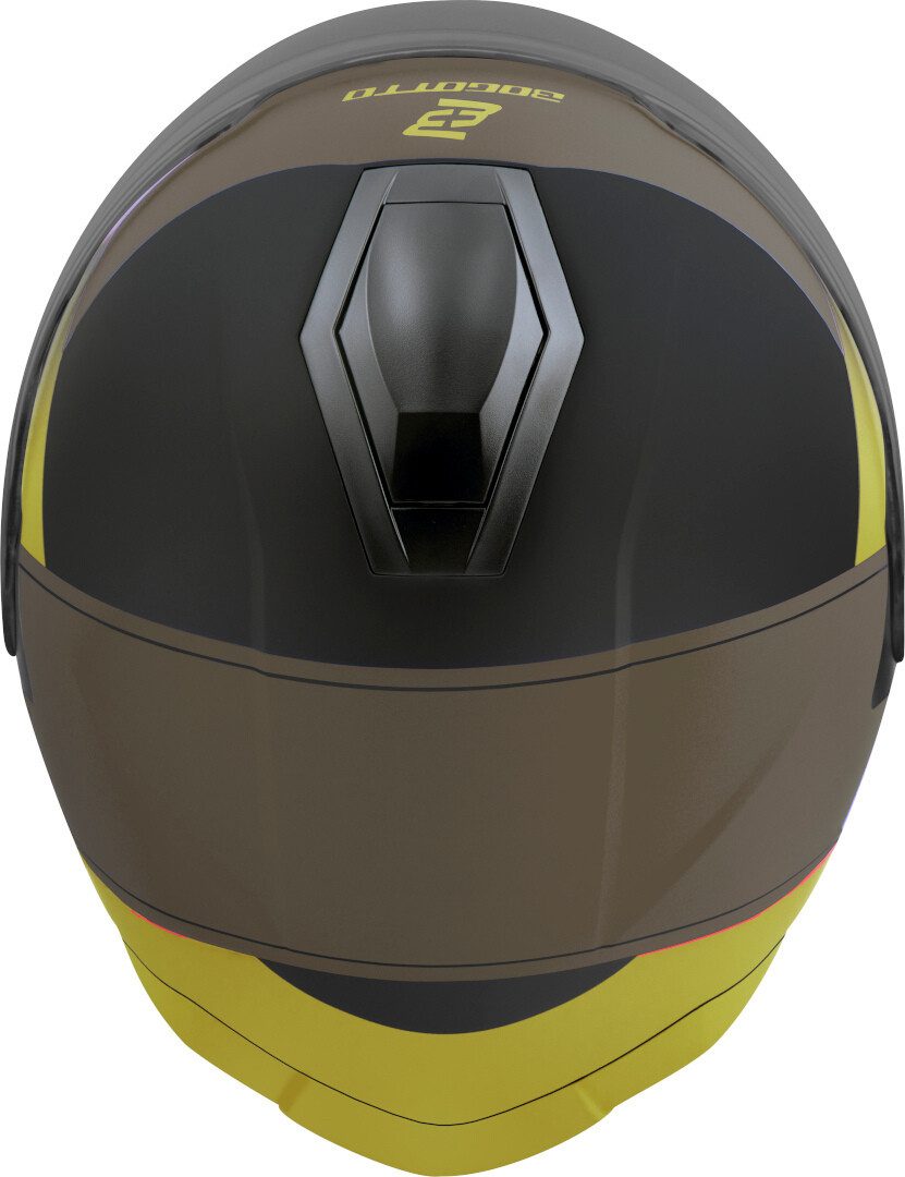 Bogotto Motorradhelm H586 City-B Jethelm, herausnehmbares Innenfutter,integriertes Sonnenvisier